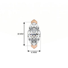 14K Rose Gold