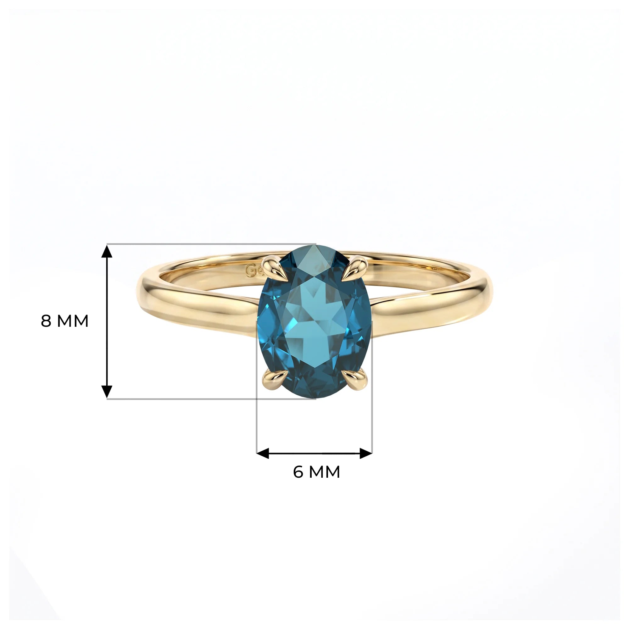 14K Yellow Gold