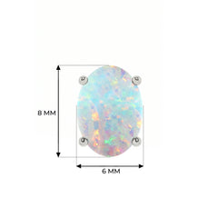 14K White Gold