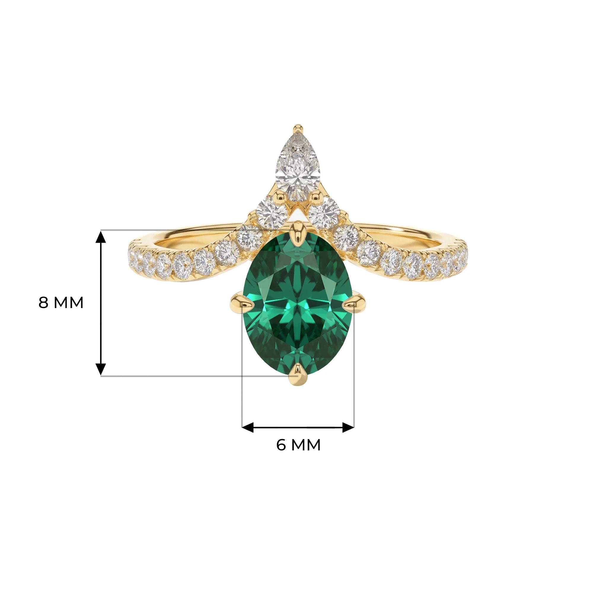 14K Yellow Gold