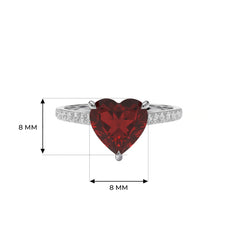 14K White Gold