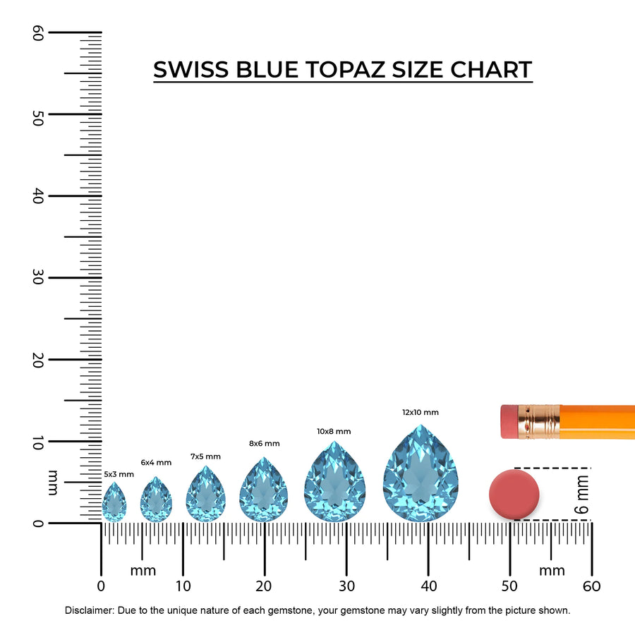 natural swiss-blue-topaz pear solitaire necklaces in sterling silver 