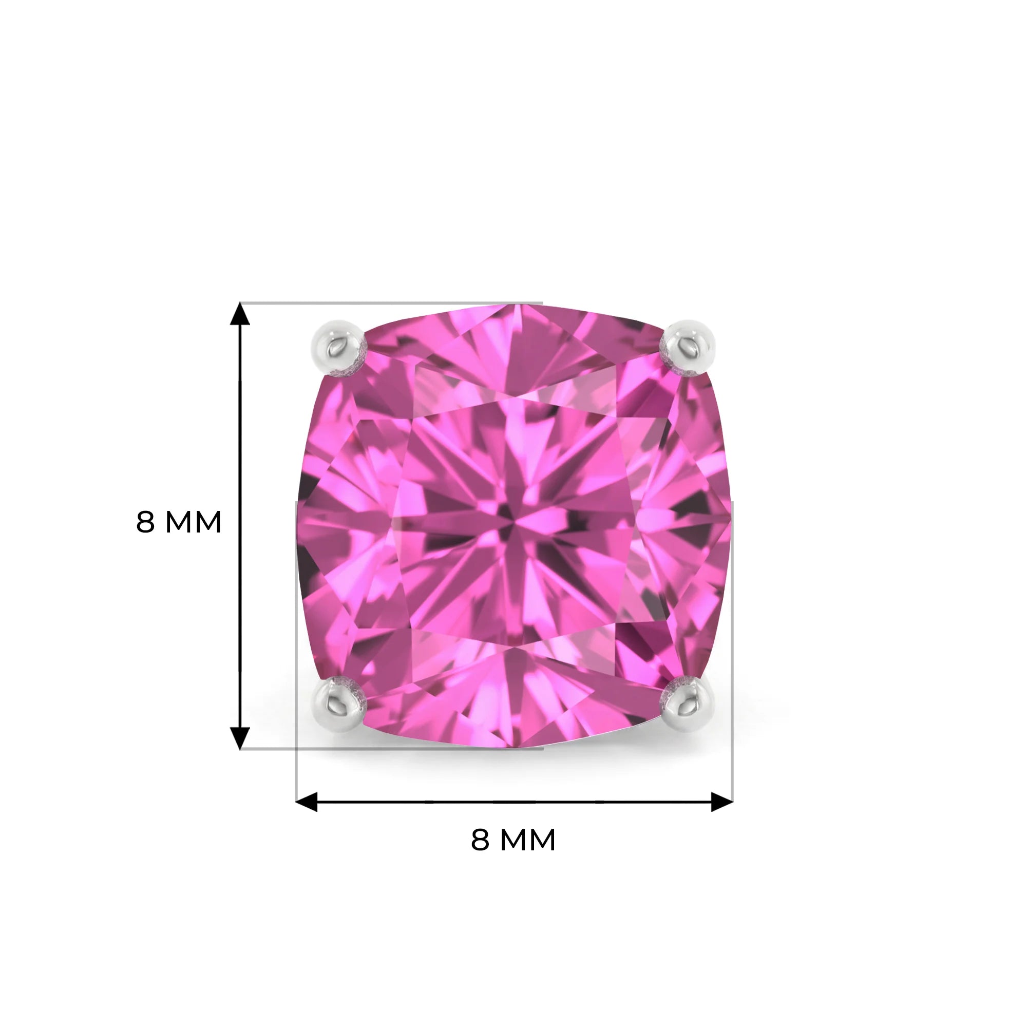 14K White Gold