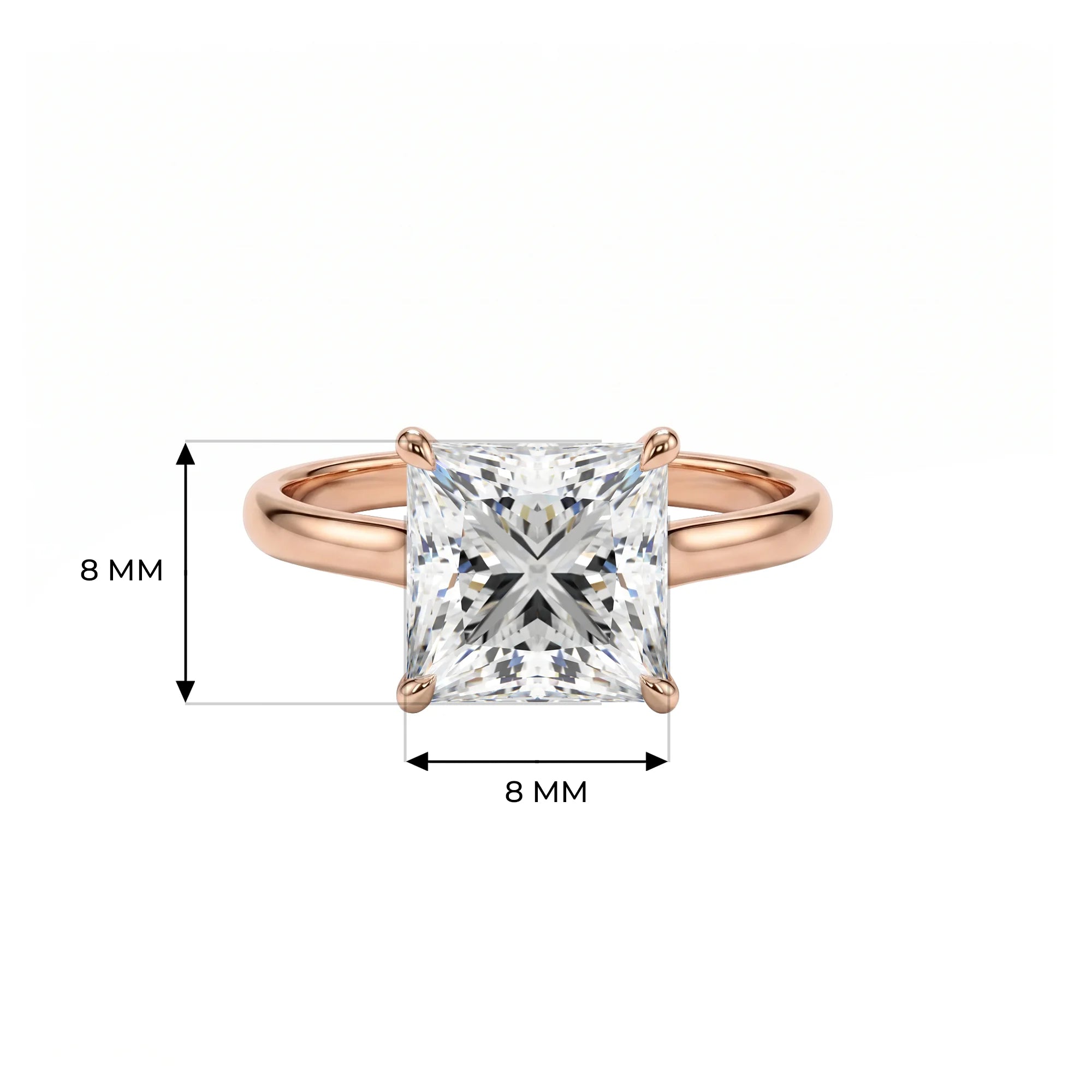 14K Rose Gold