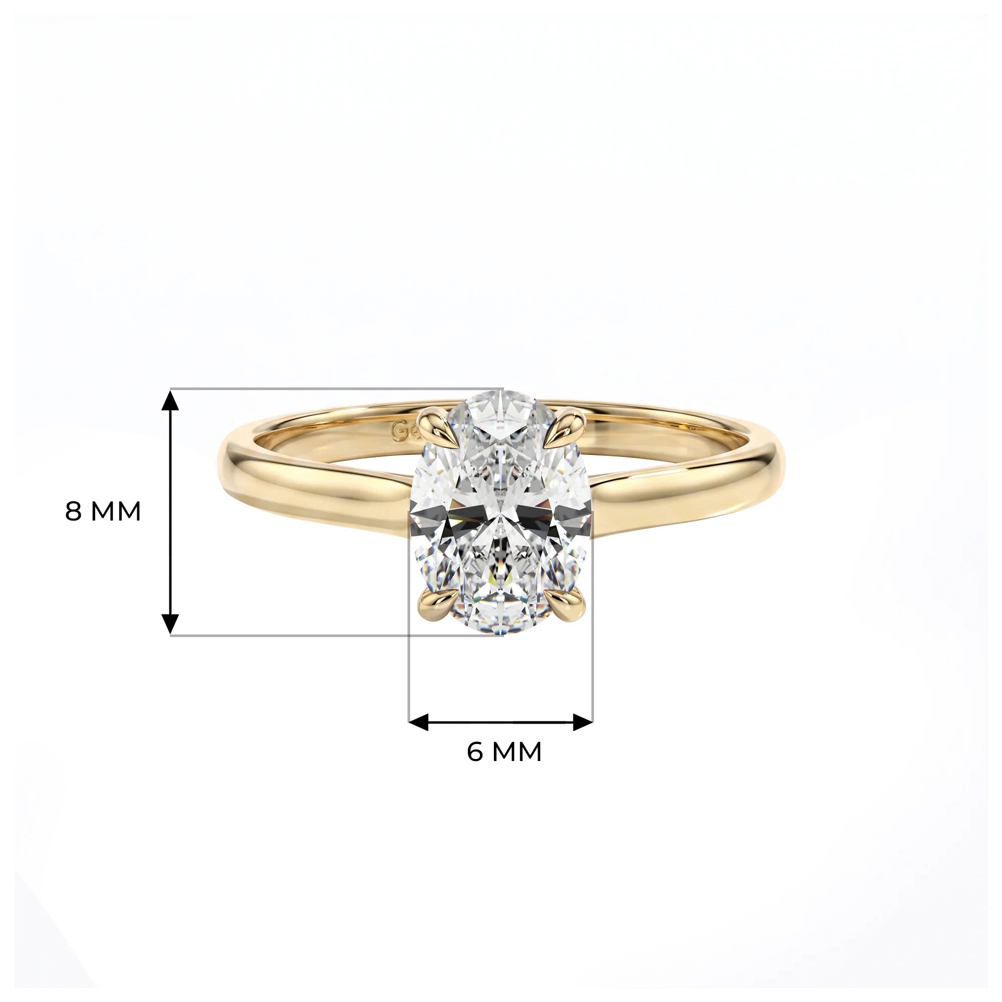14K Yellow Gold
