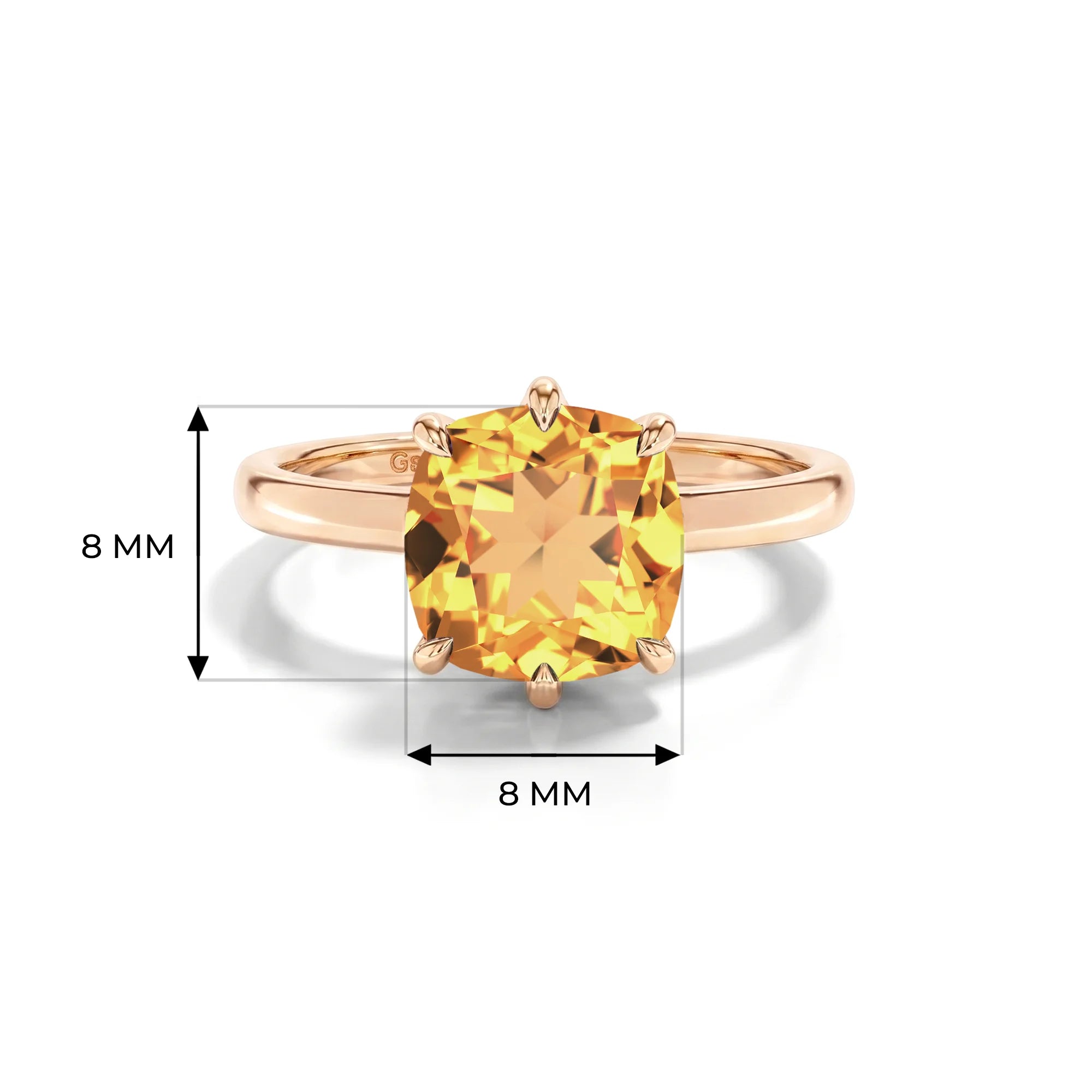 14K Rose Gold