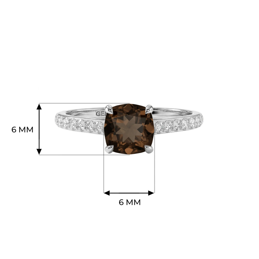 14K White Gold