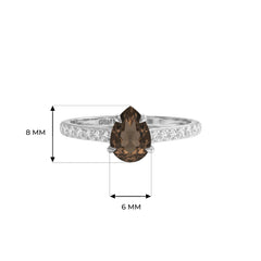 14K White Gold
