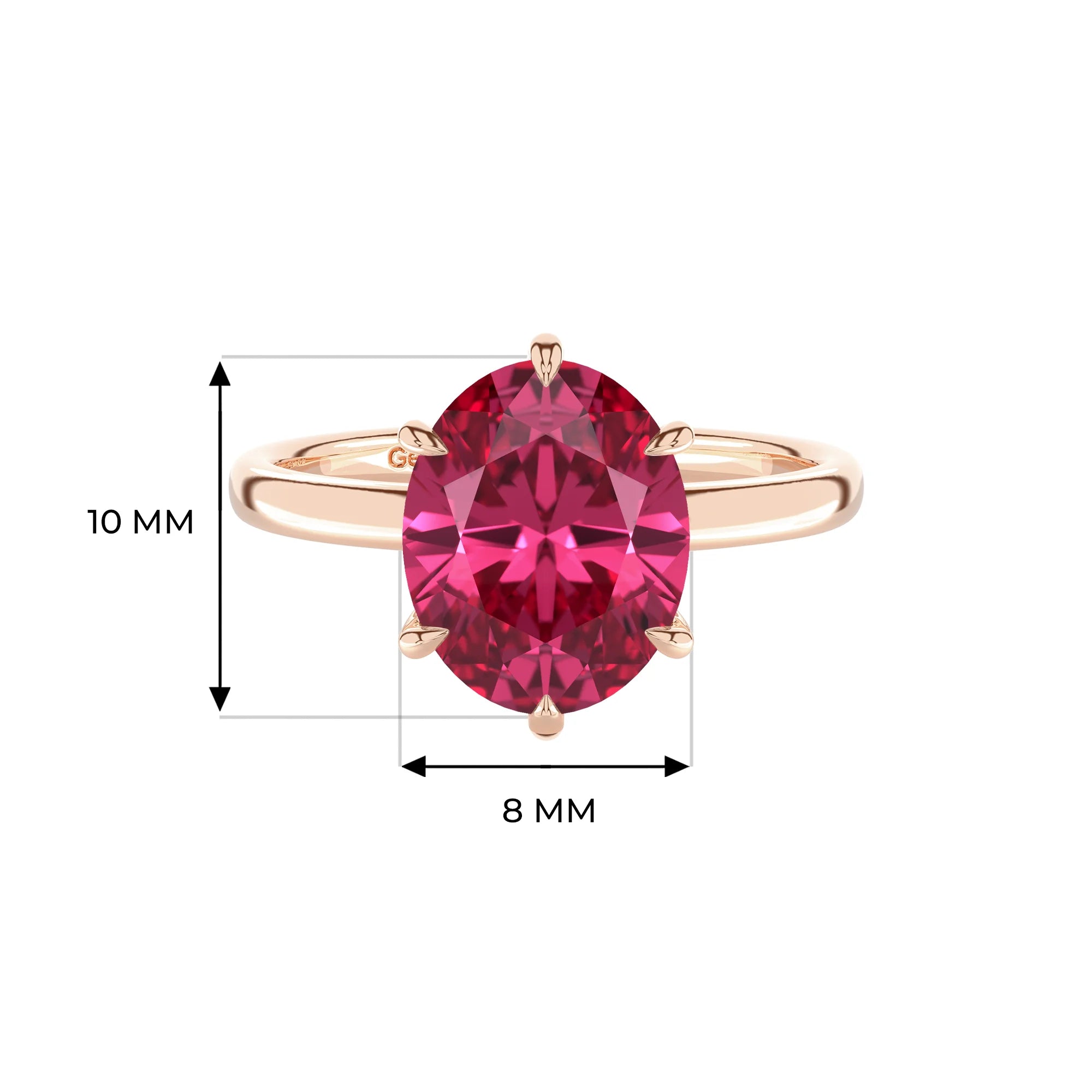 14K Rose Gold