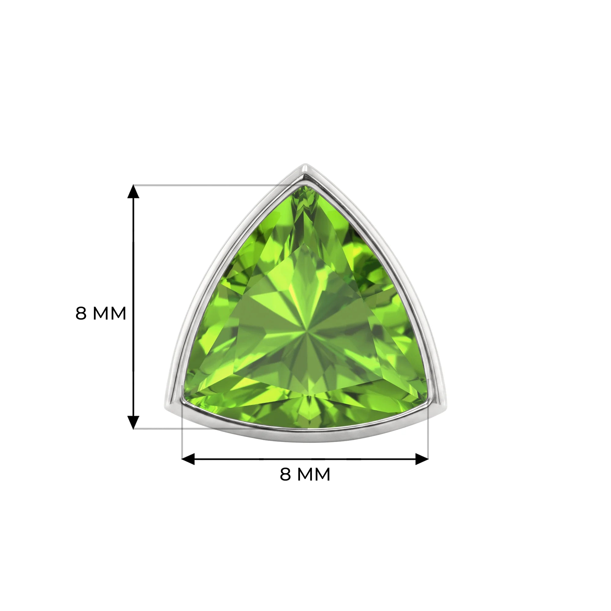 14K White Gold