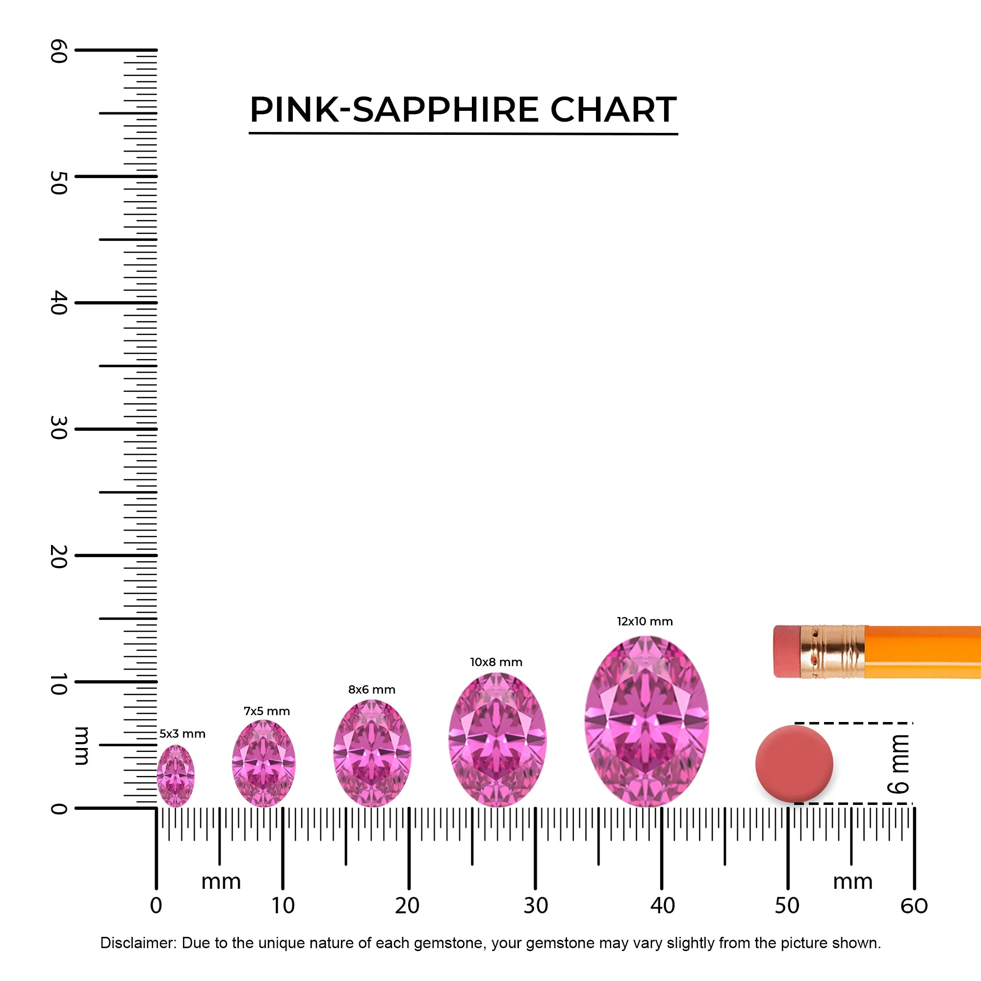 lab grown pink-sapphire oval solitaire necklaces in rose gold 