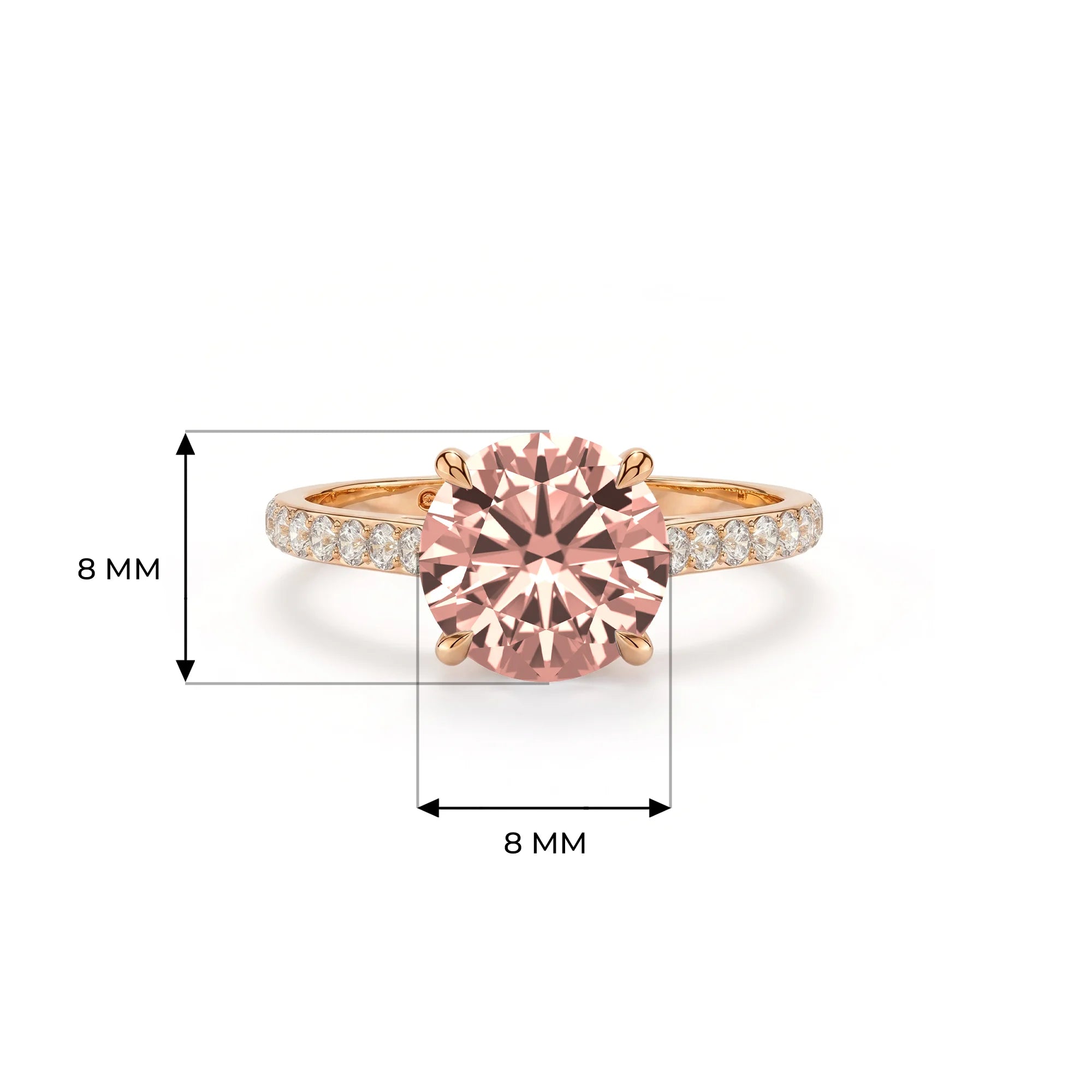 14K Rose Gold