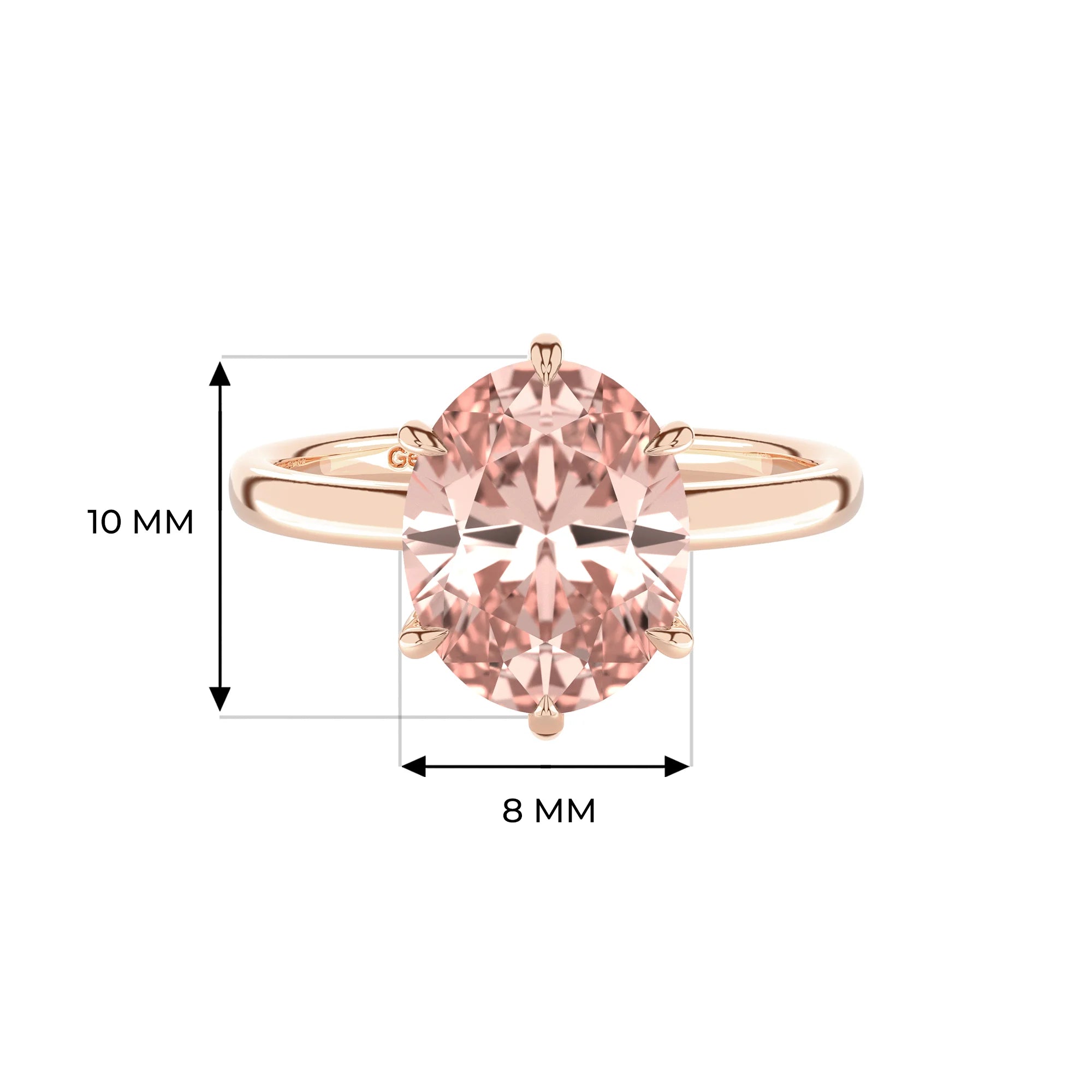 14K Rose Gold