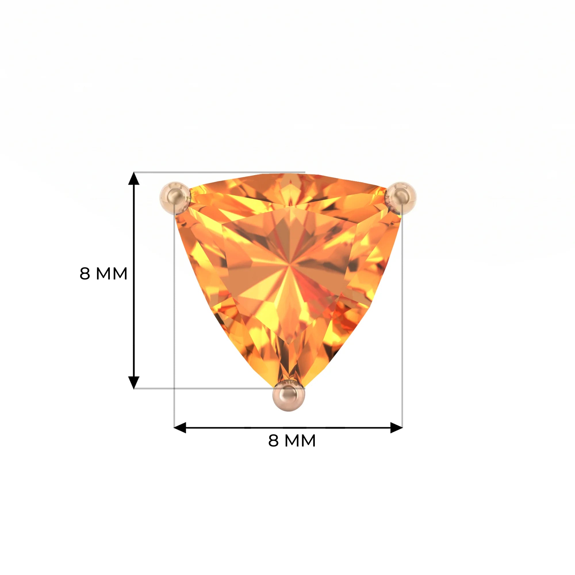 14K Rose Gold