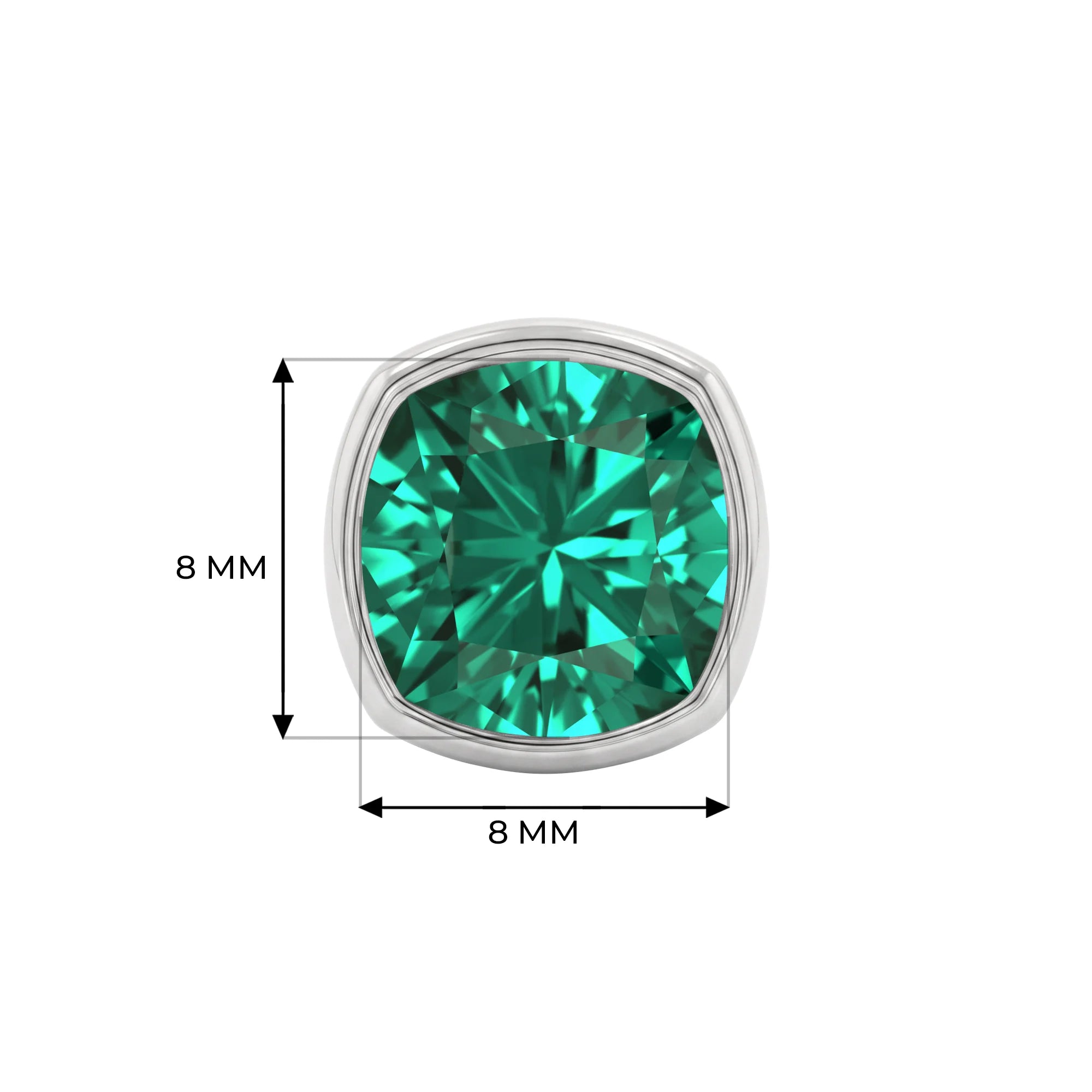 14K White Gold