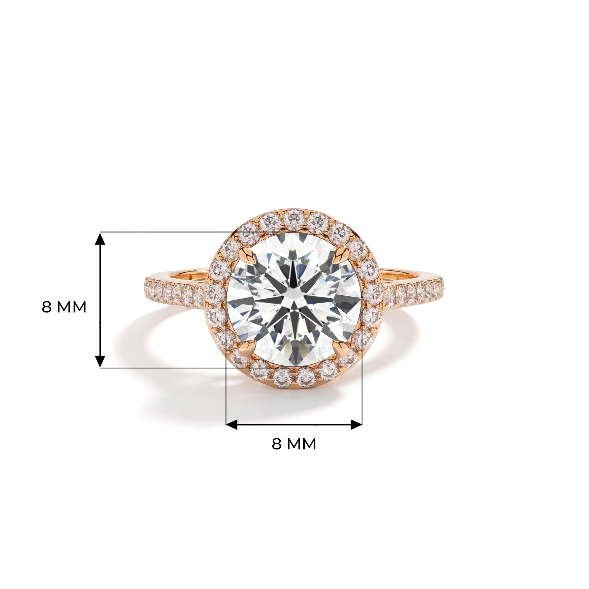 14K Rose Gold