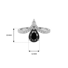 14K White Gold