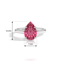 14K White Gold