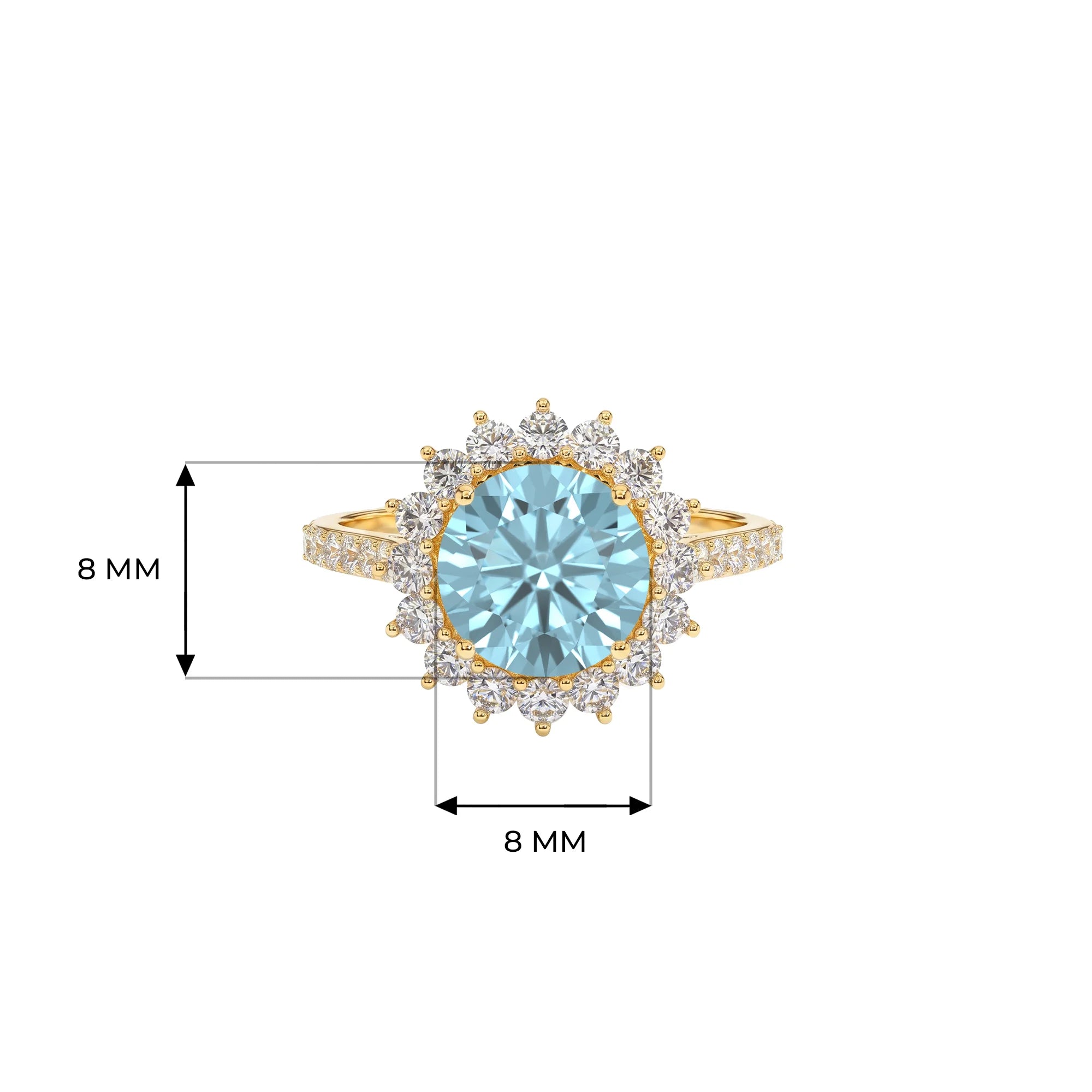 14K Yellow Gold