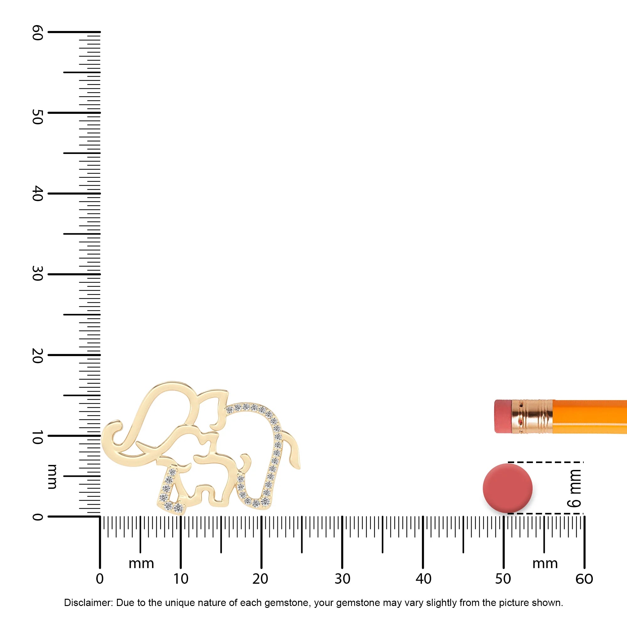 lab grown diamond round necklaces in yellow gold 