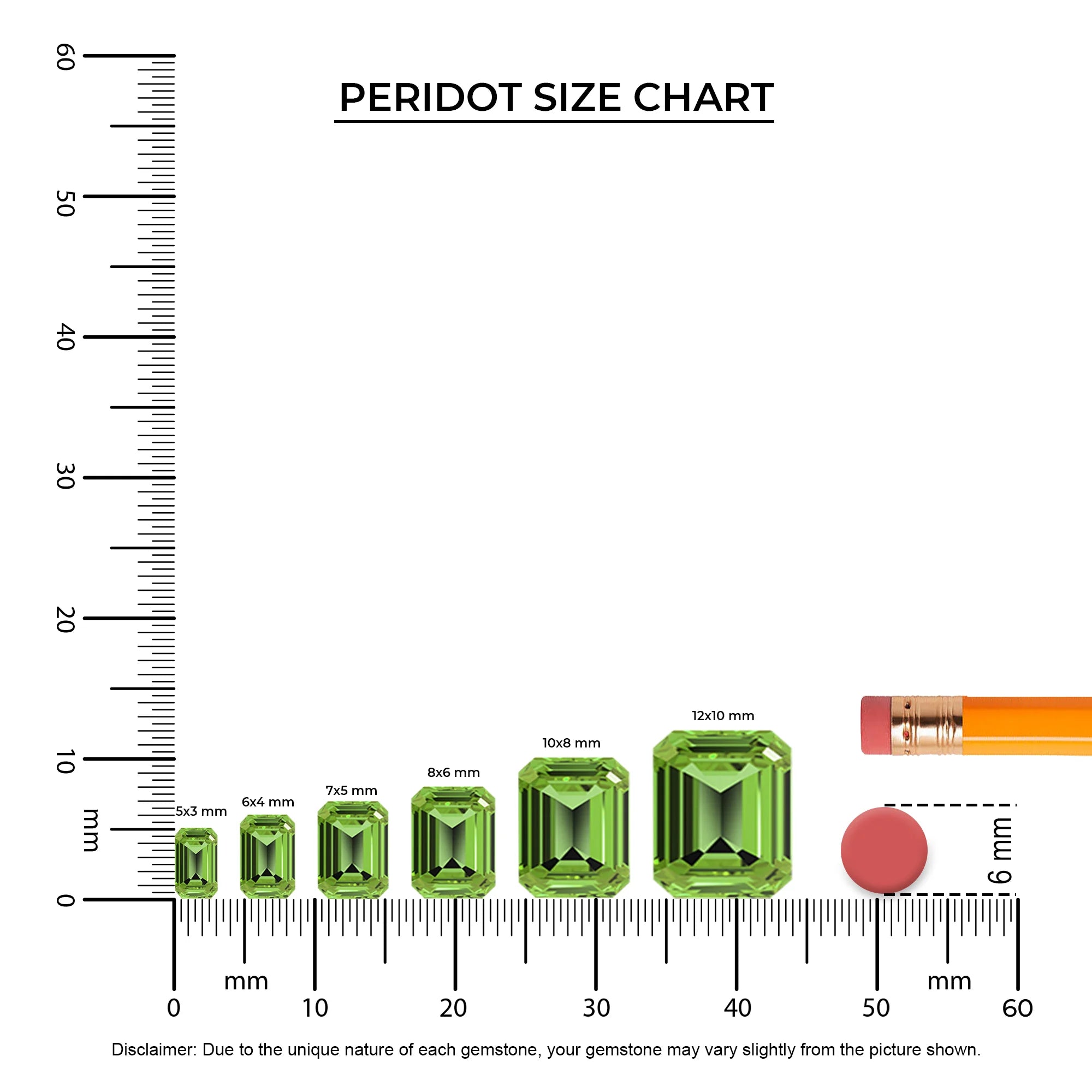natural peridot emerald cut half eternity solitaire engagement rings in sterling silver 