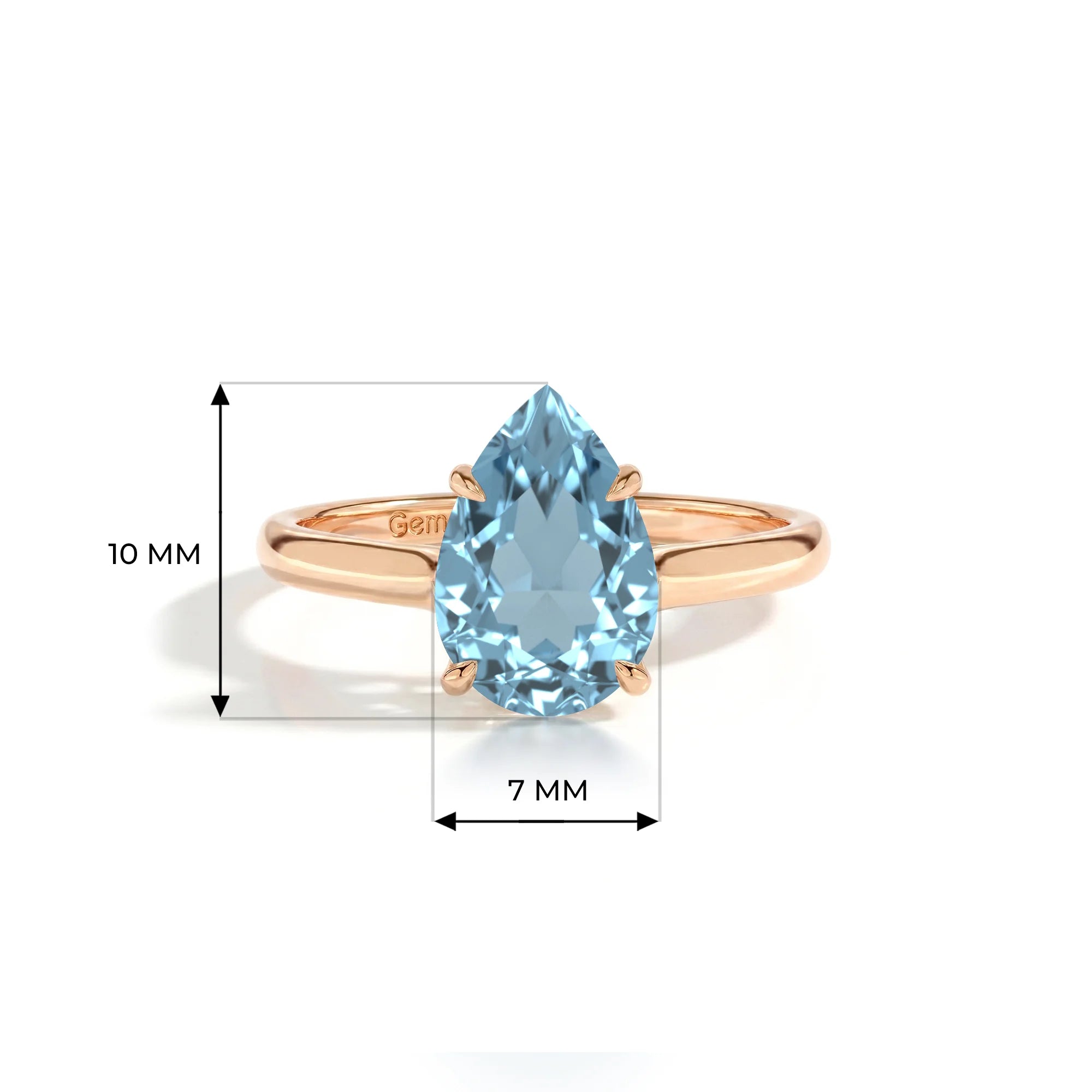 14K Rose Gold