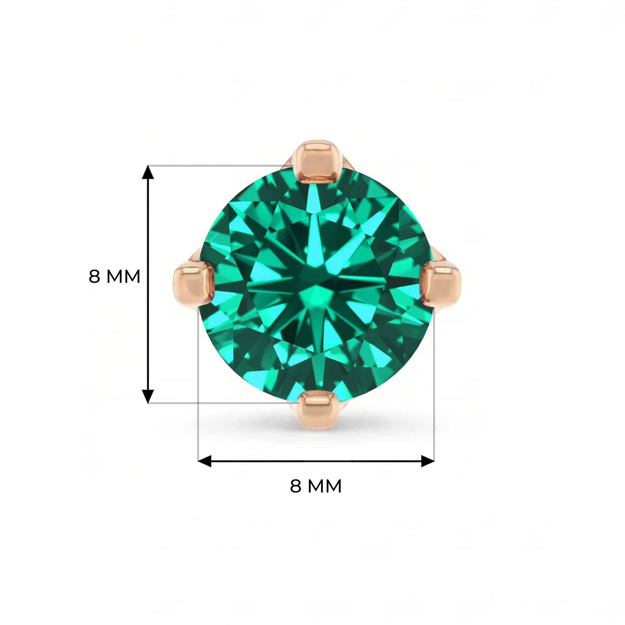 14K Rose Gold
