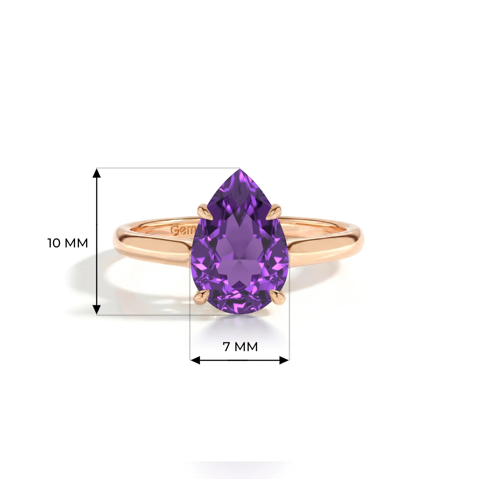 14K Rose Gold