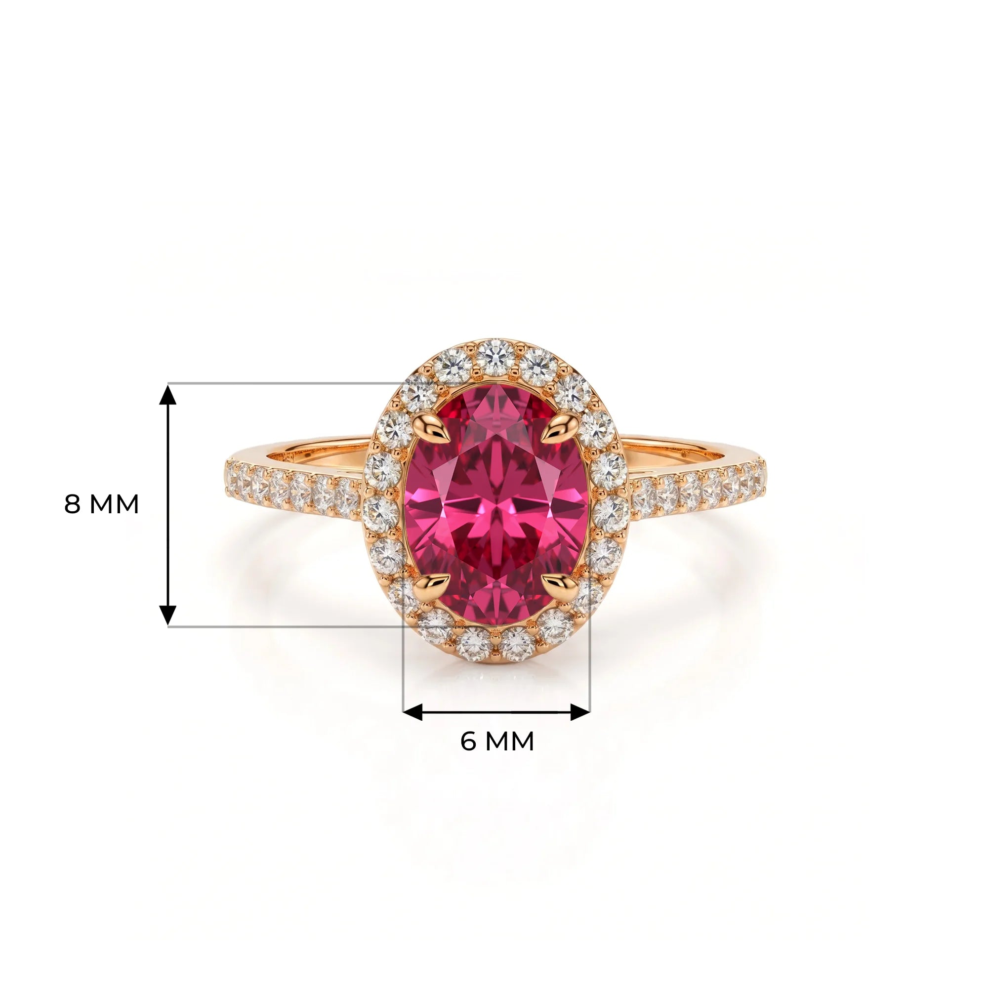 14K Rose Gold