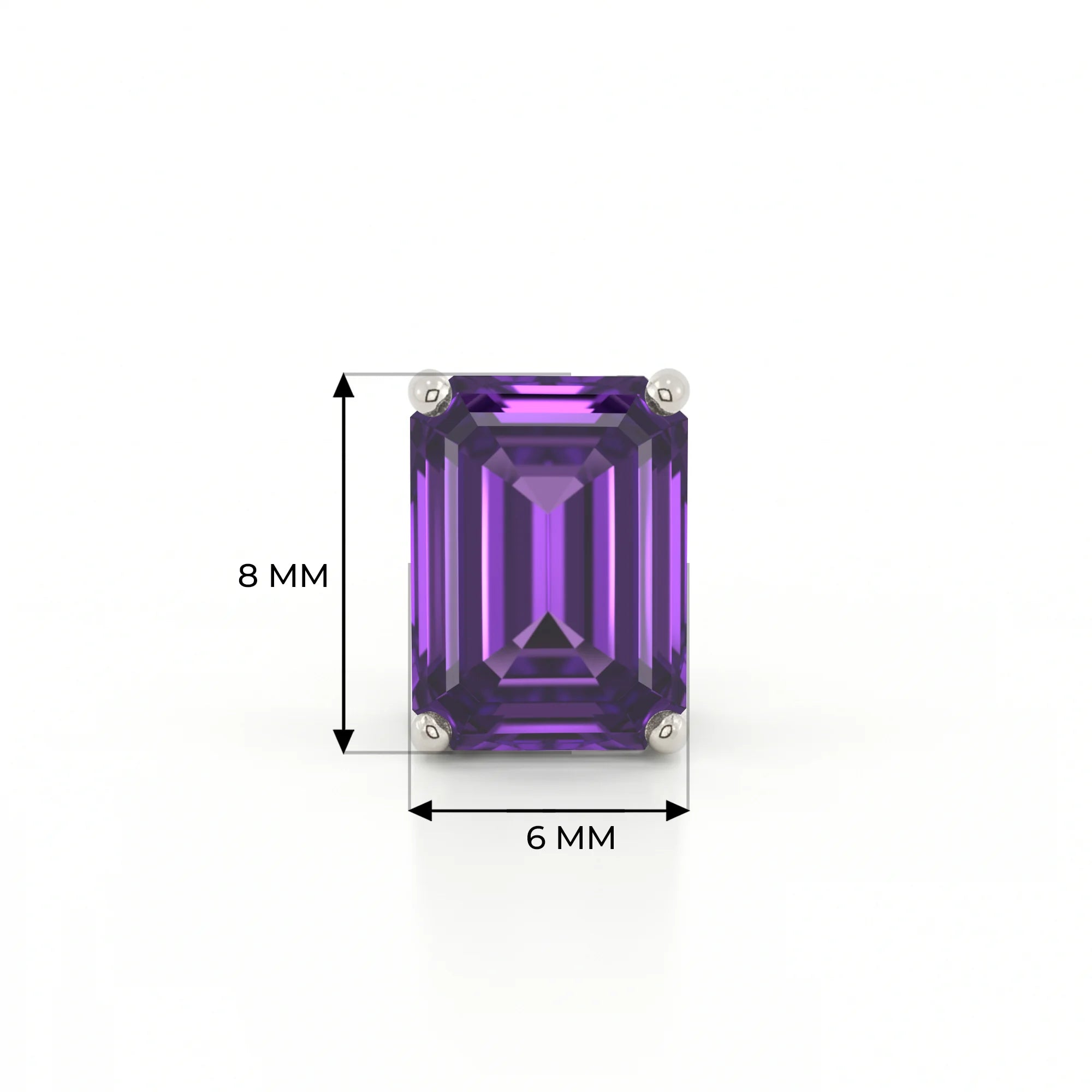 14K White Gold