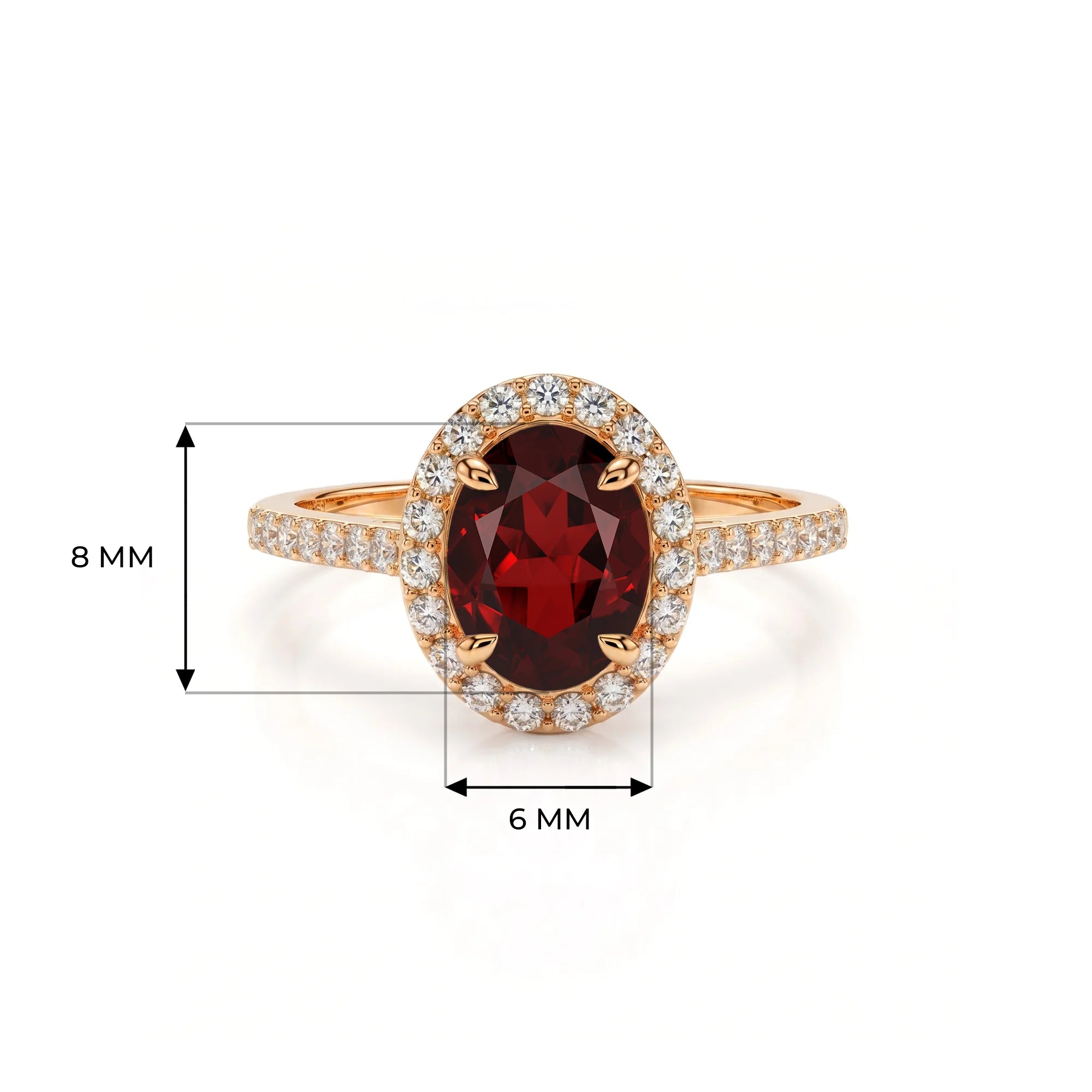 14K Rose Gold