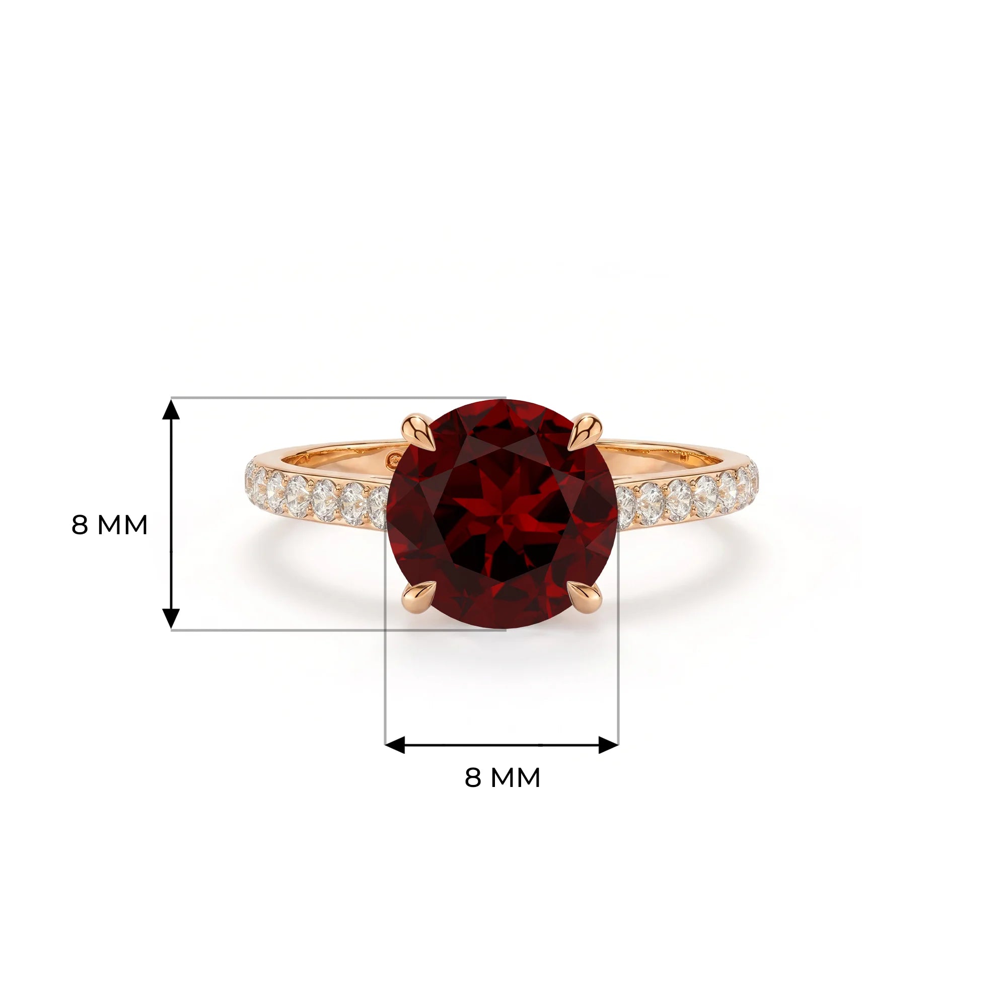 14K Rose Gold