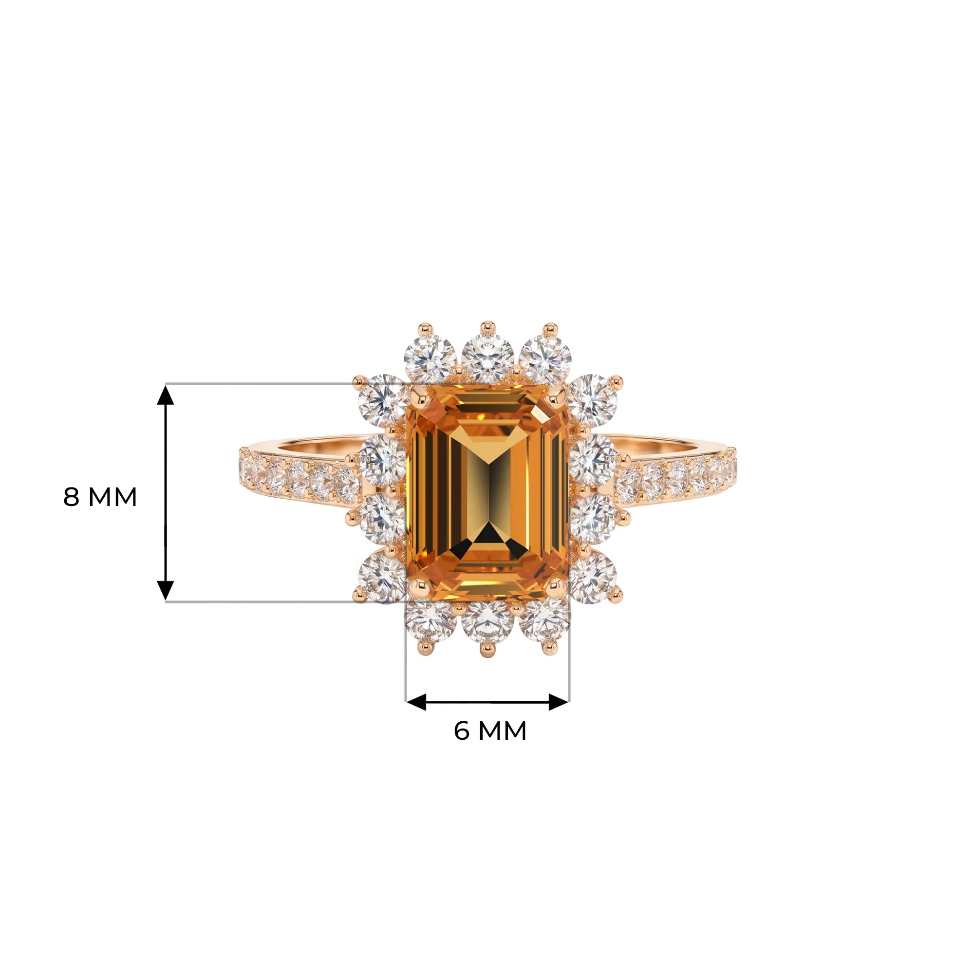14K Rose Gold