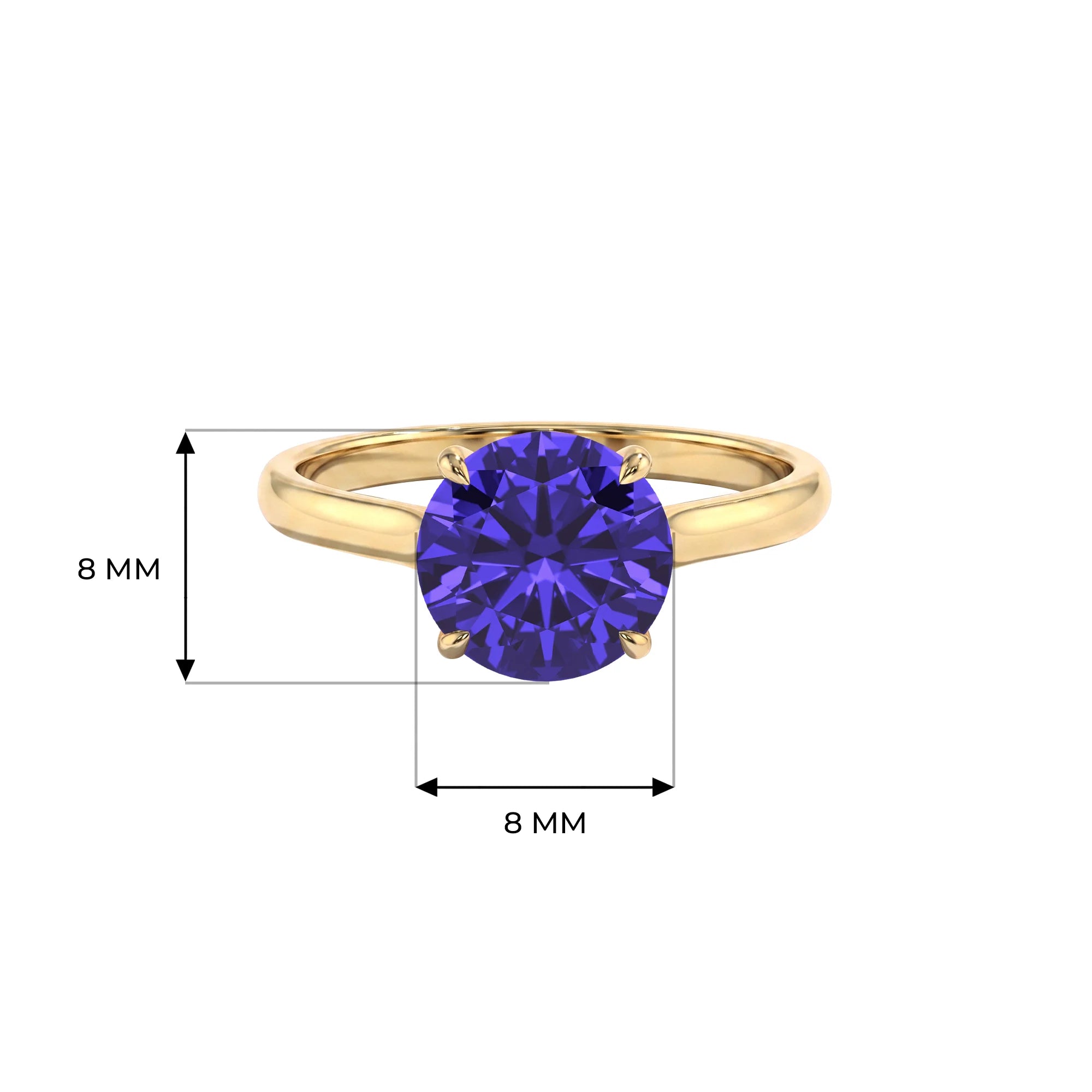 14K Yellow Gold