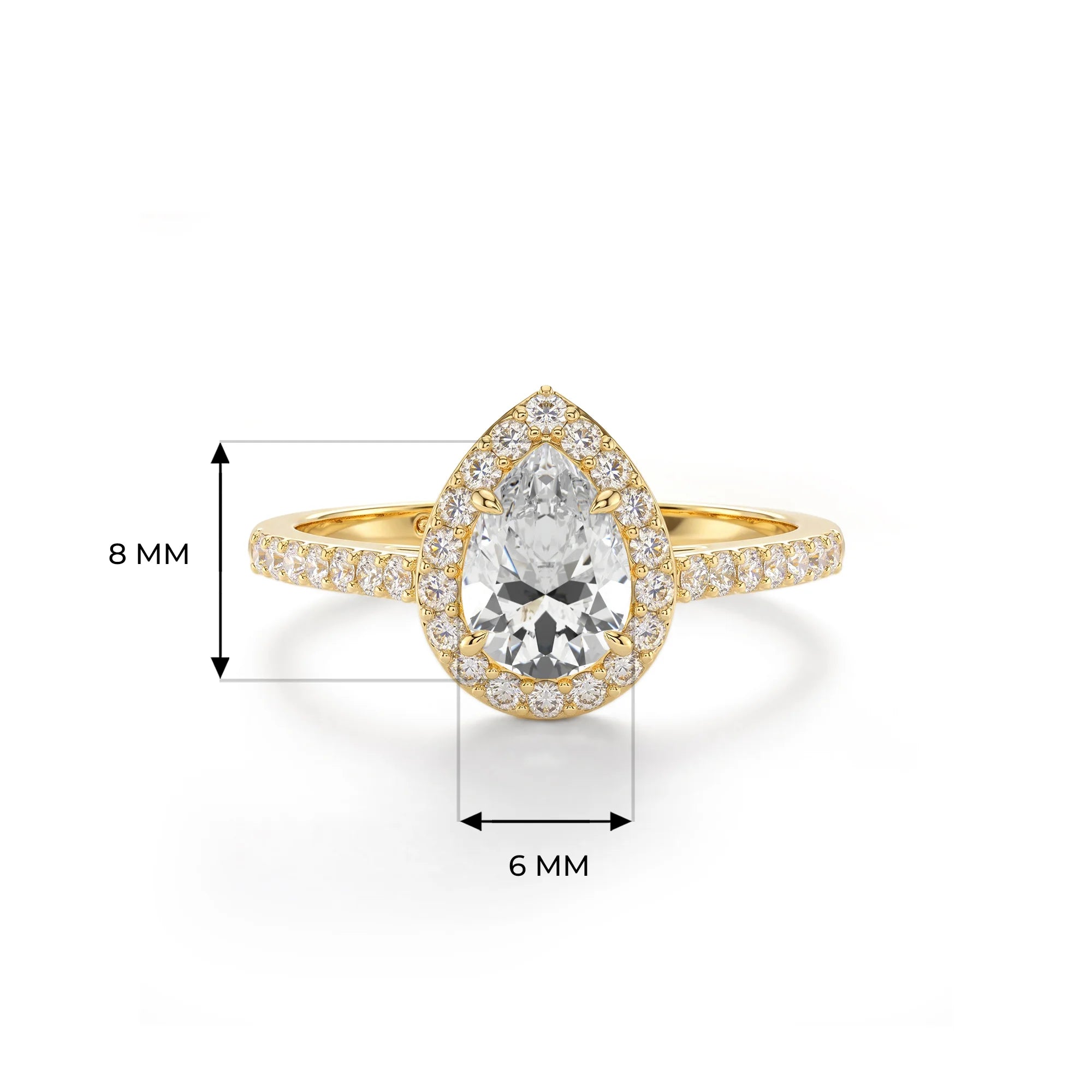 14K Yellow Gold