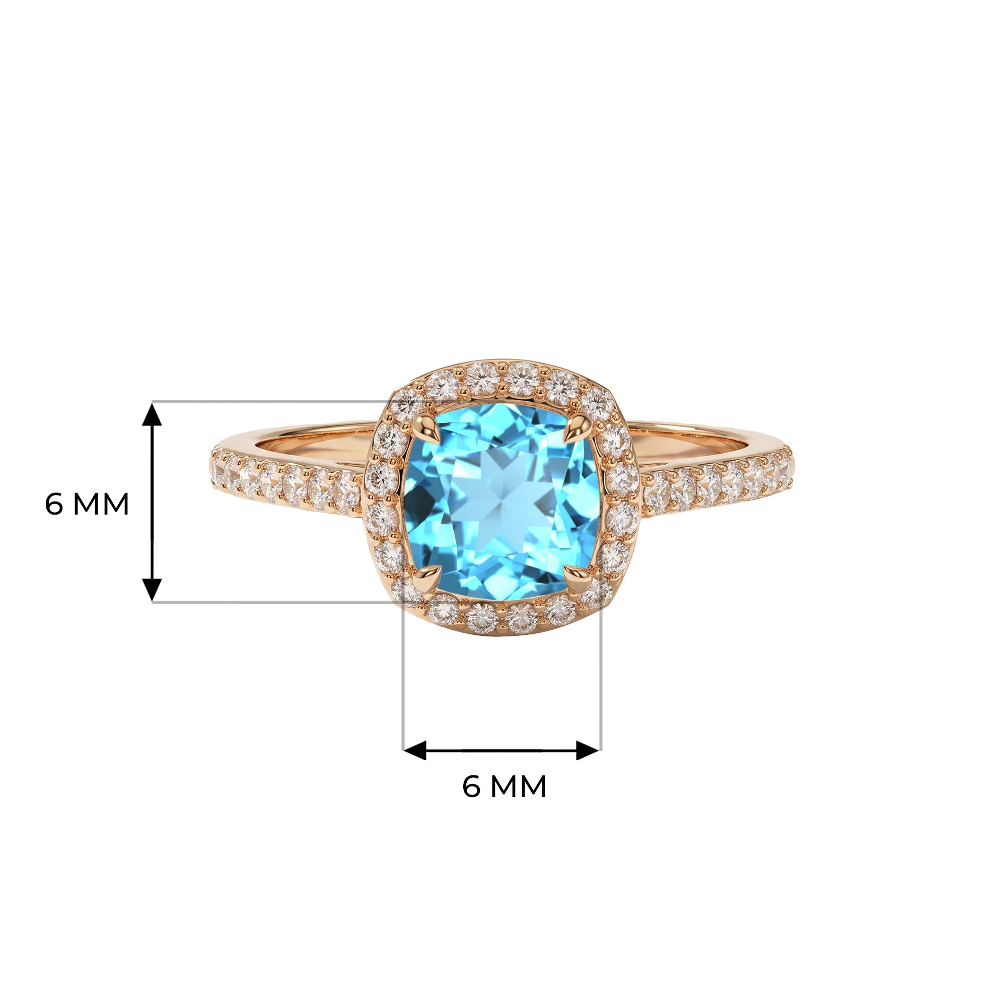 14K Rose Gold