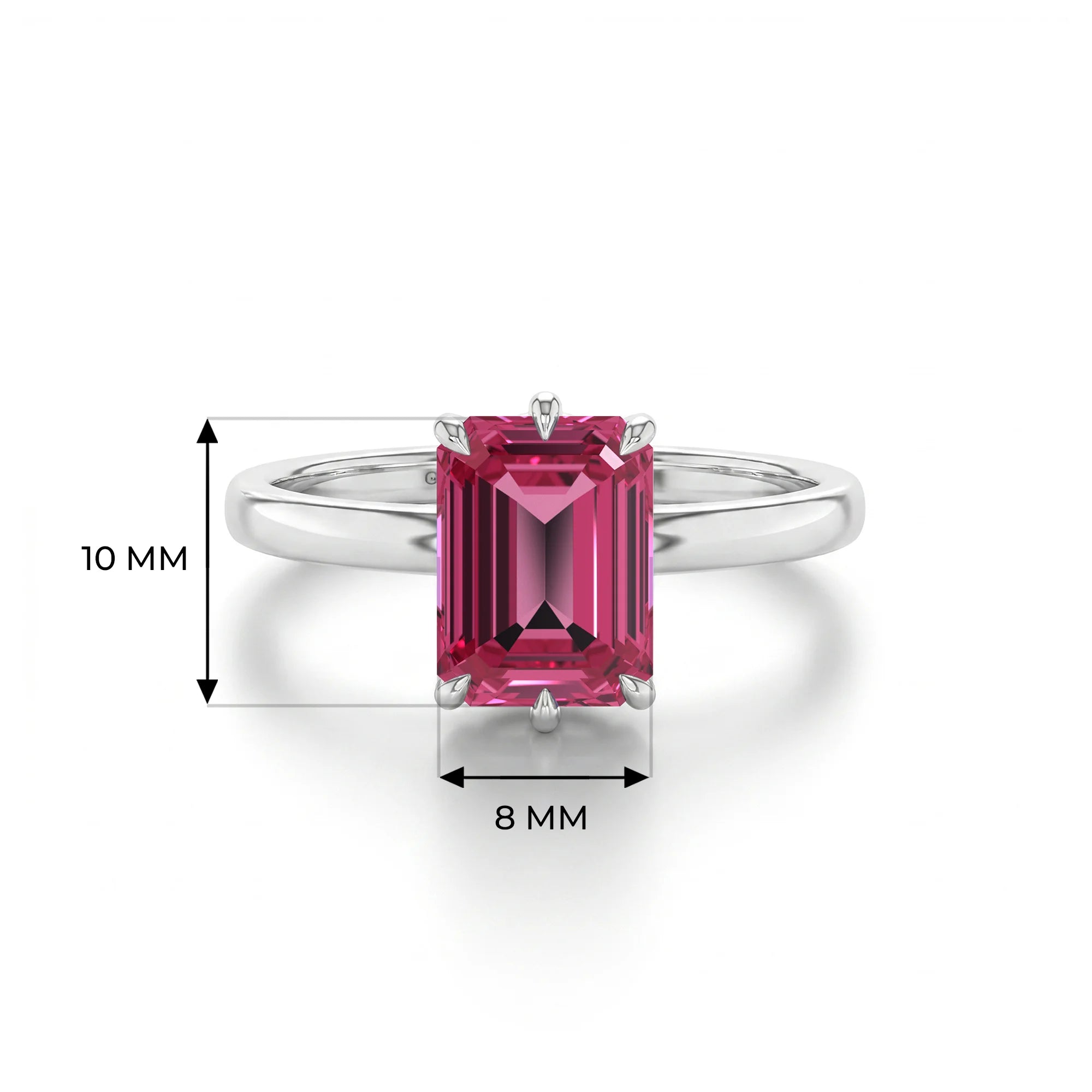 14K White Gold