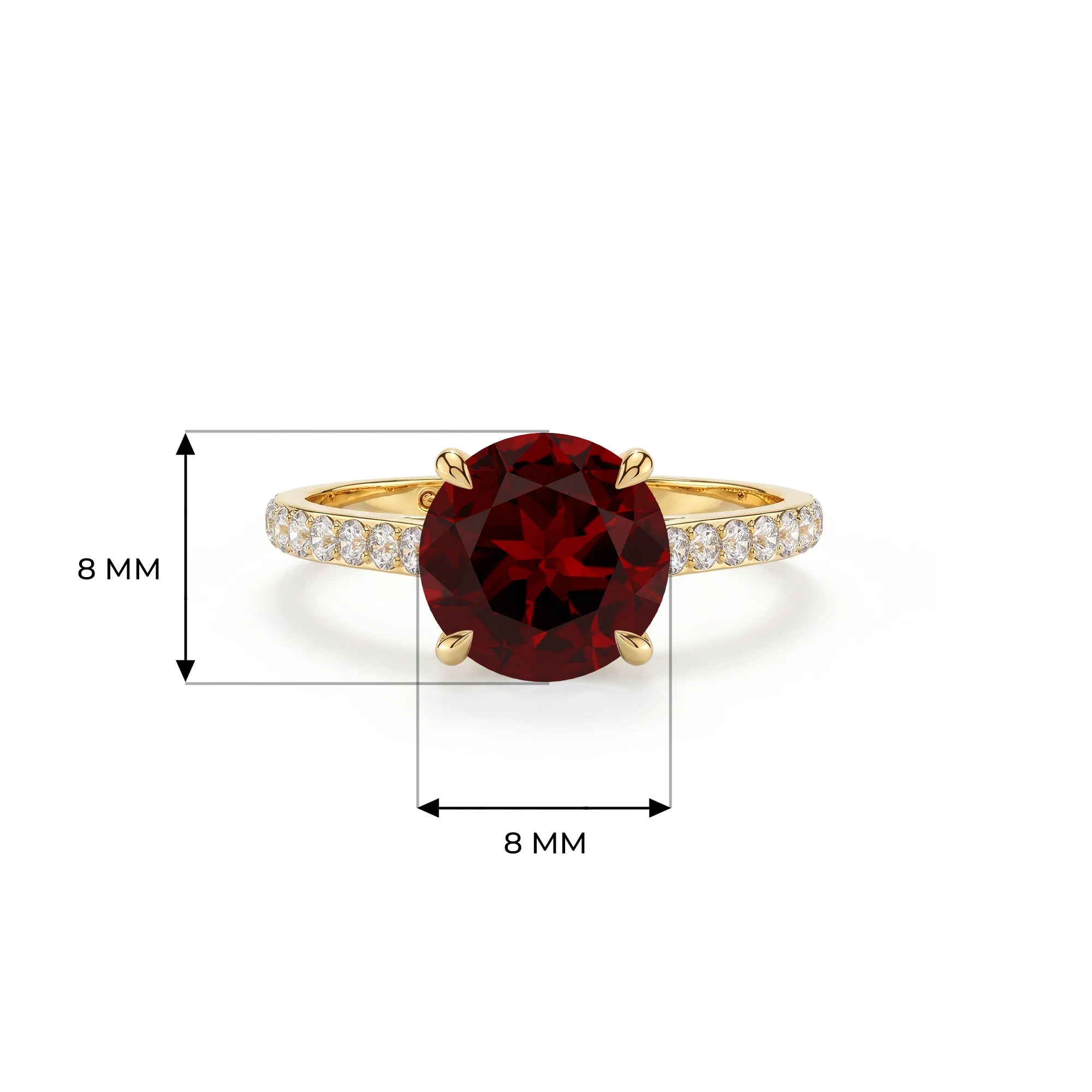 14K Yellow Gold