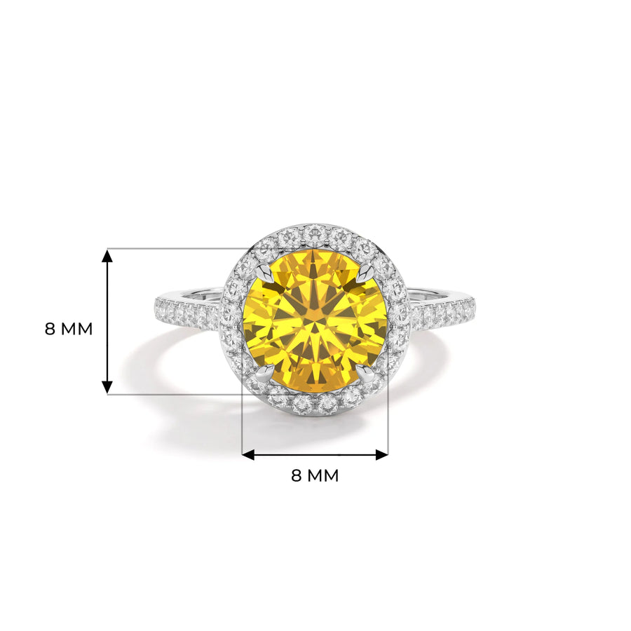 14K White Gold