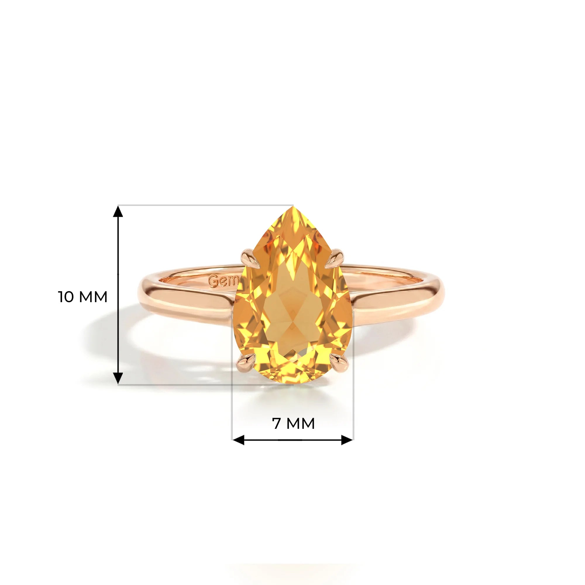 14K Rose Gold