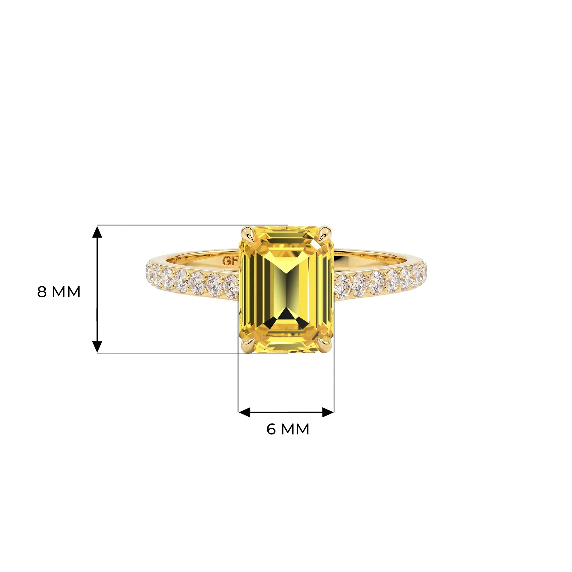 14K Yellow Gold