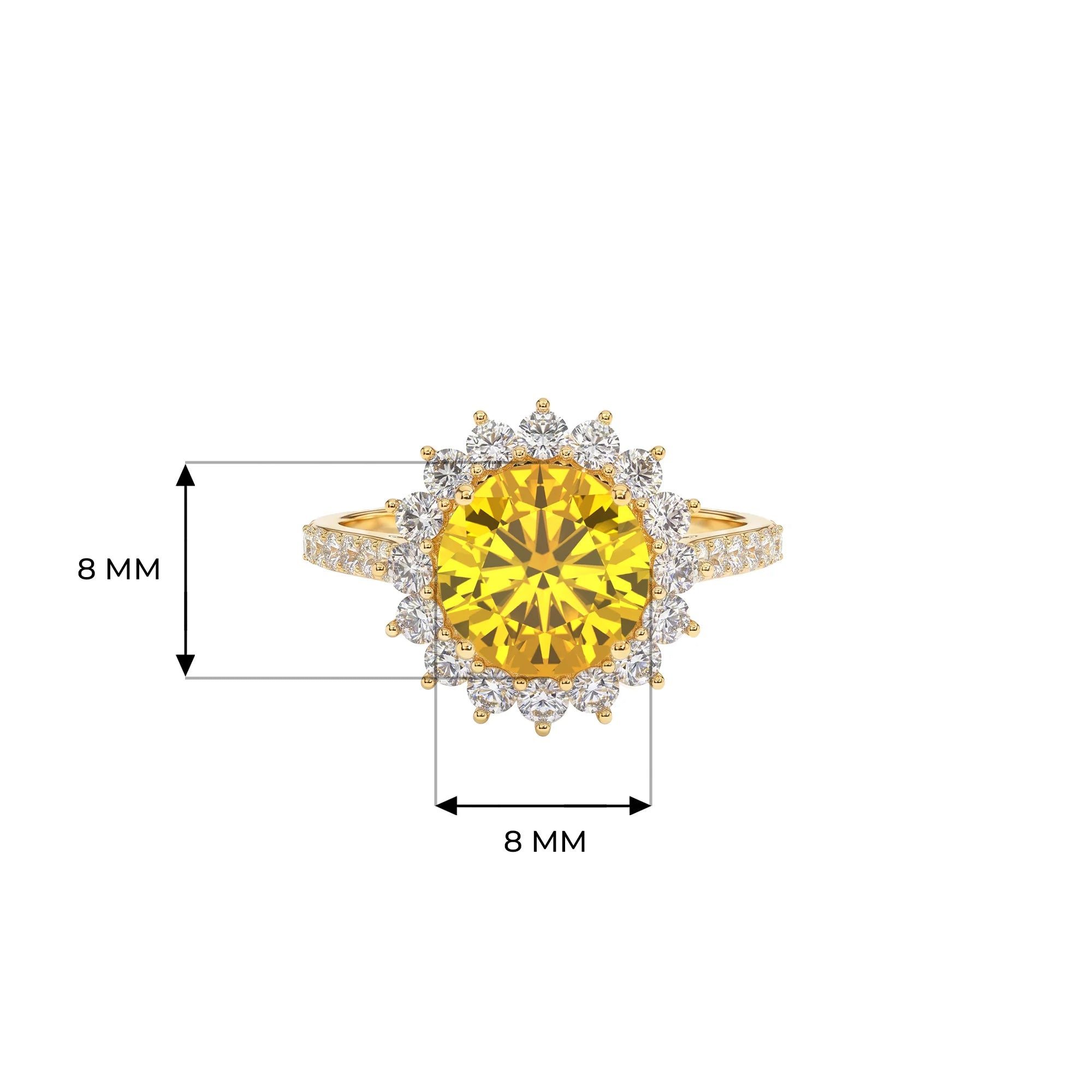 14K Yellow Gold