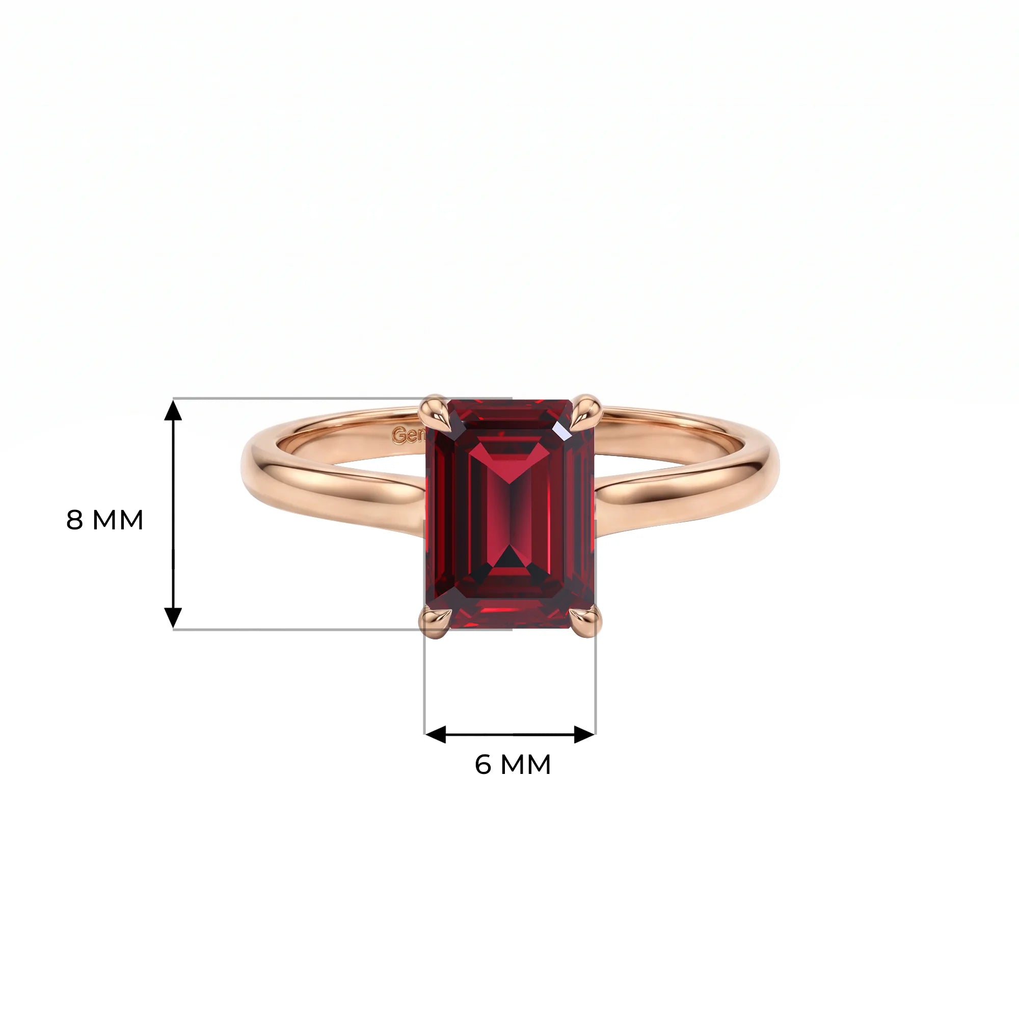 14K Rose Gold