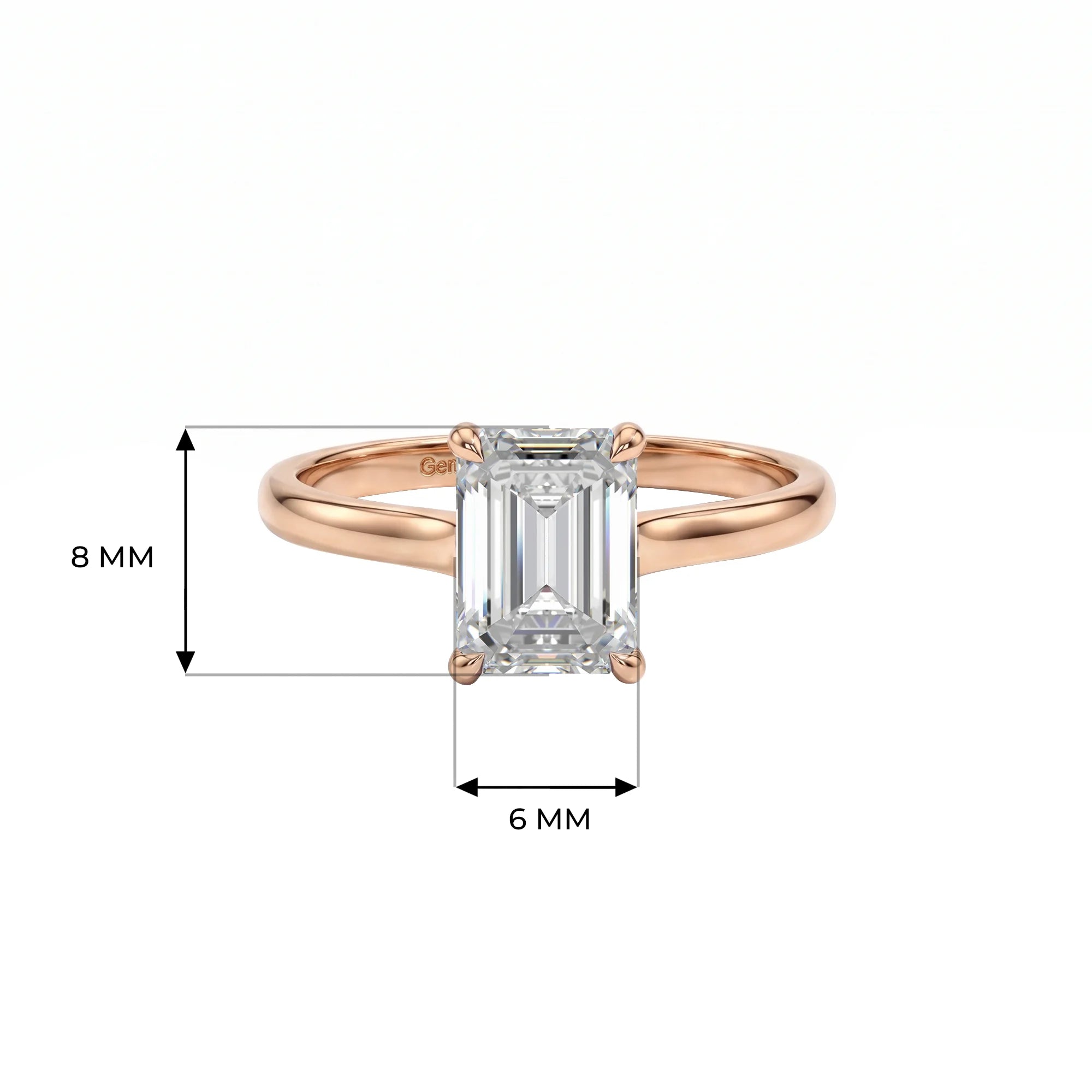 14K Rose Gold