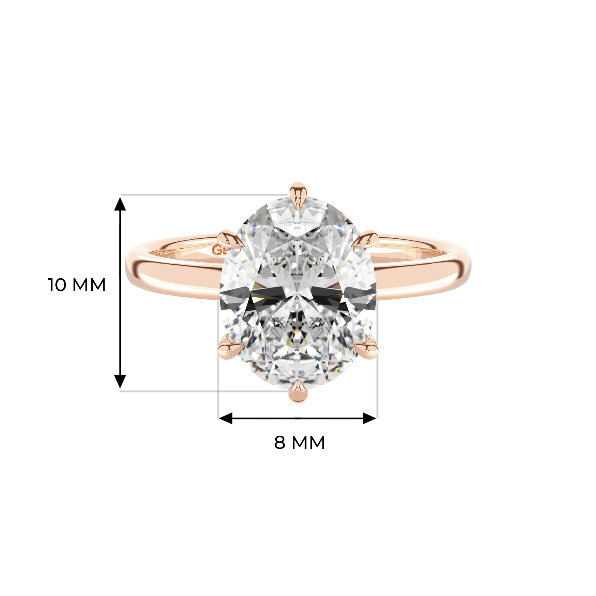 14K Rose Gold