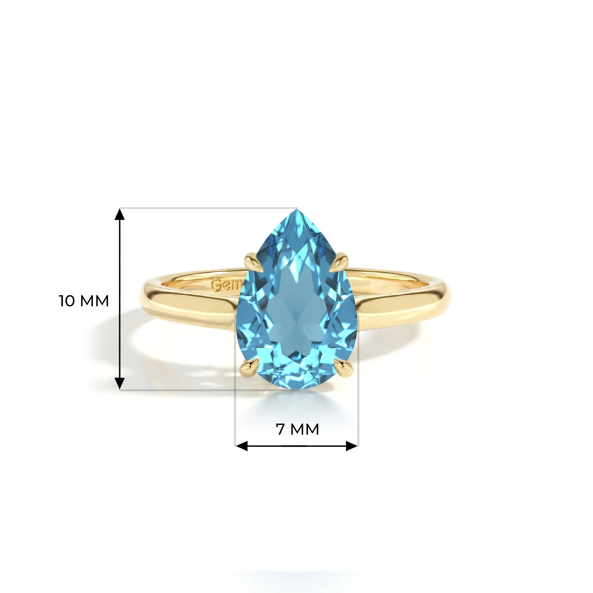 14K Yellow Gold