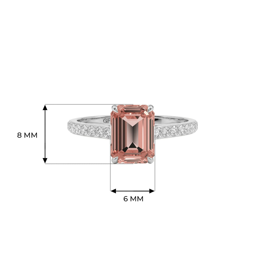 14K White Gold