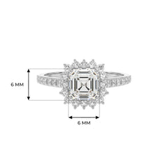 14K White Gold