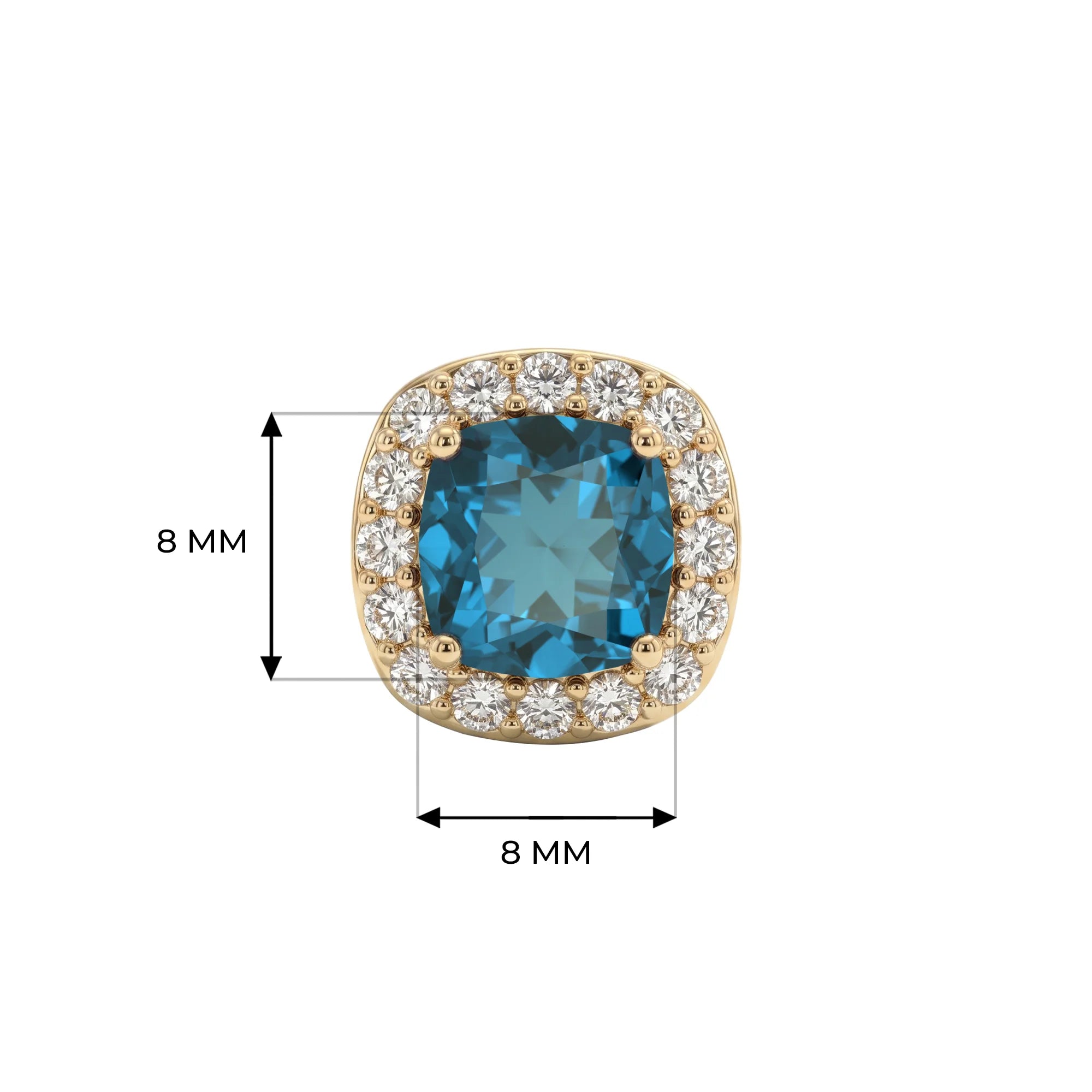 14K Yellow Gold