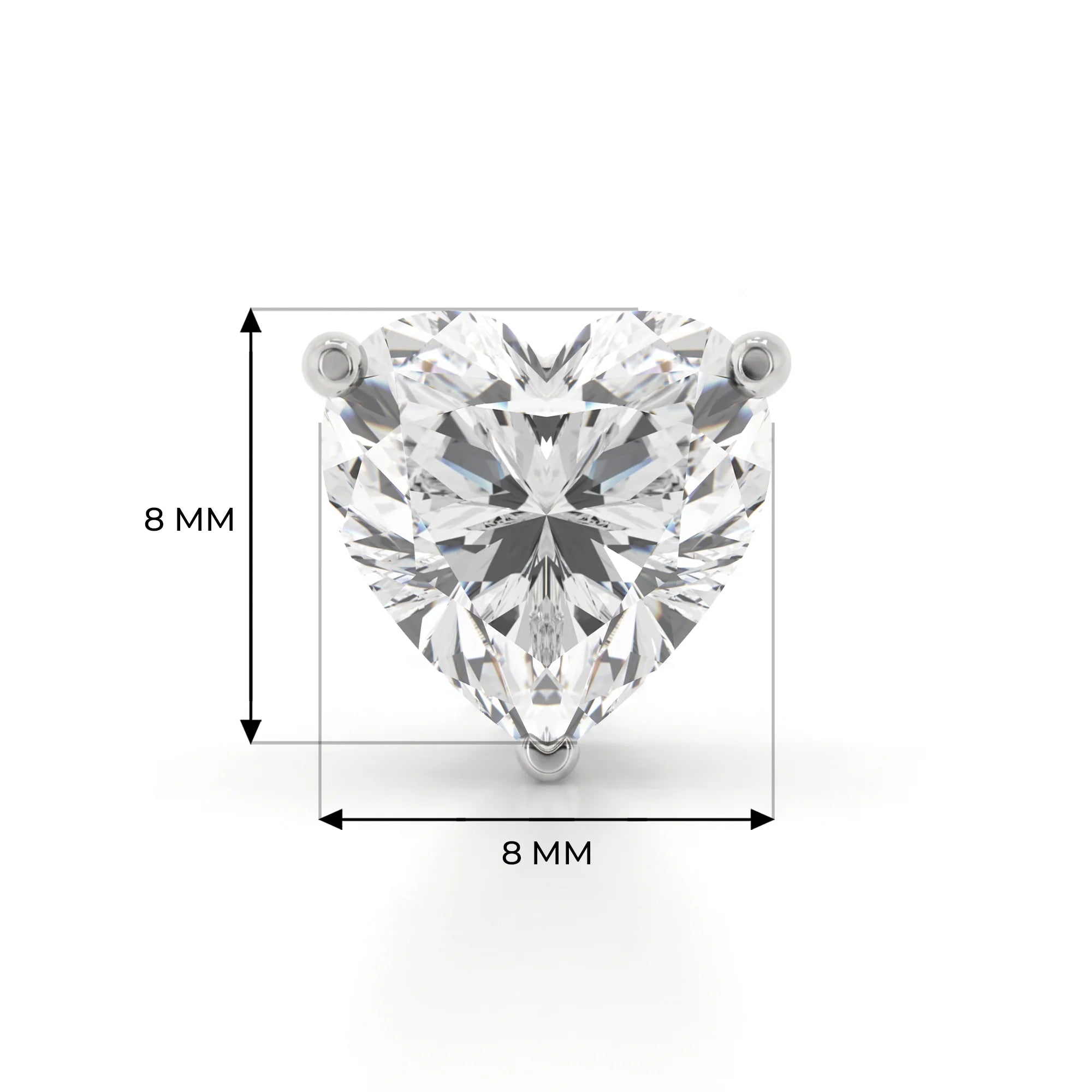 14K White Gold